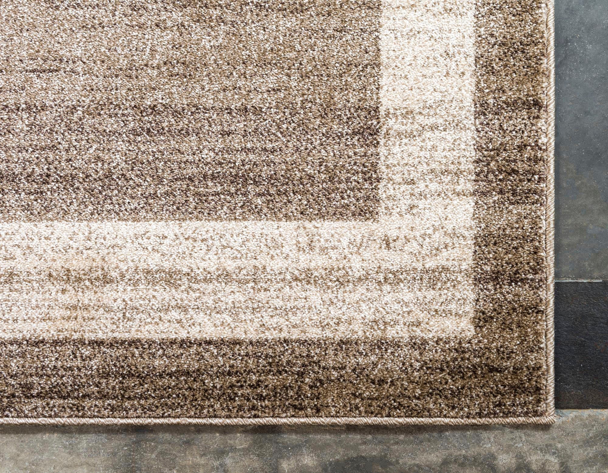 Myflair Möbel & Accessoires Teppich »Good Times Lagerräumung«, rechteckig, 13 mm Höhe, Kurzflor, gewebt, melierte Optik, mit Bordüre