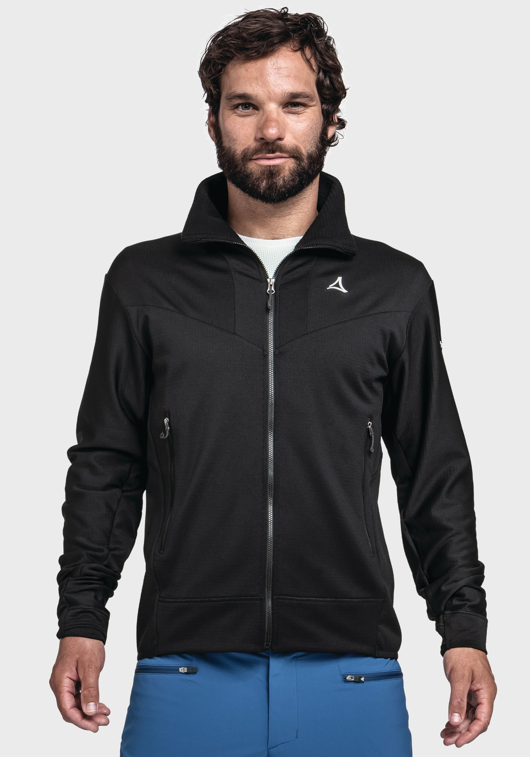 Schöffel Fleecejacke »Mountain Fleece Jkt Style Blaueis MNS«, ohne Kapuze