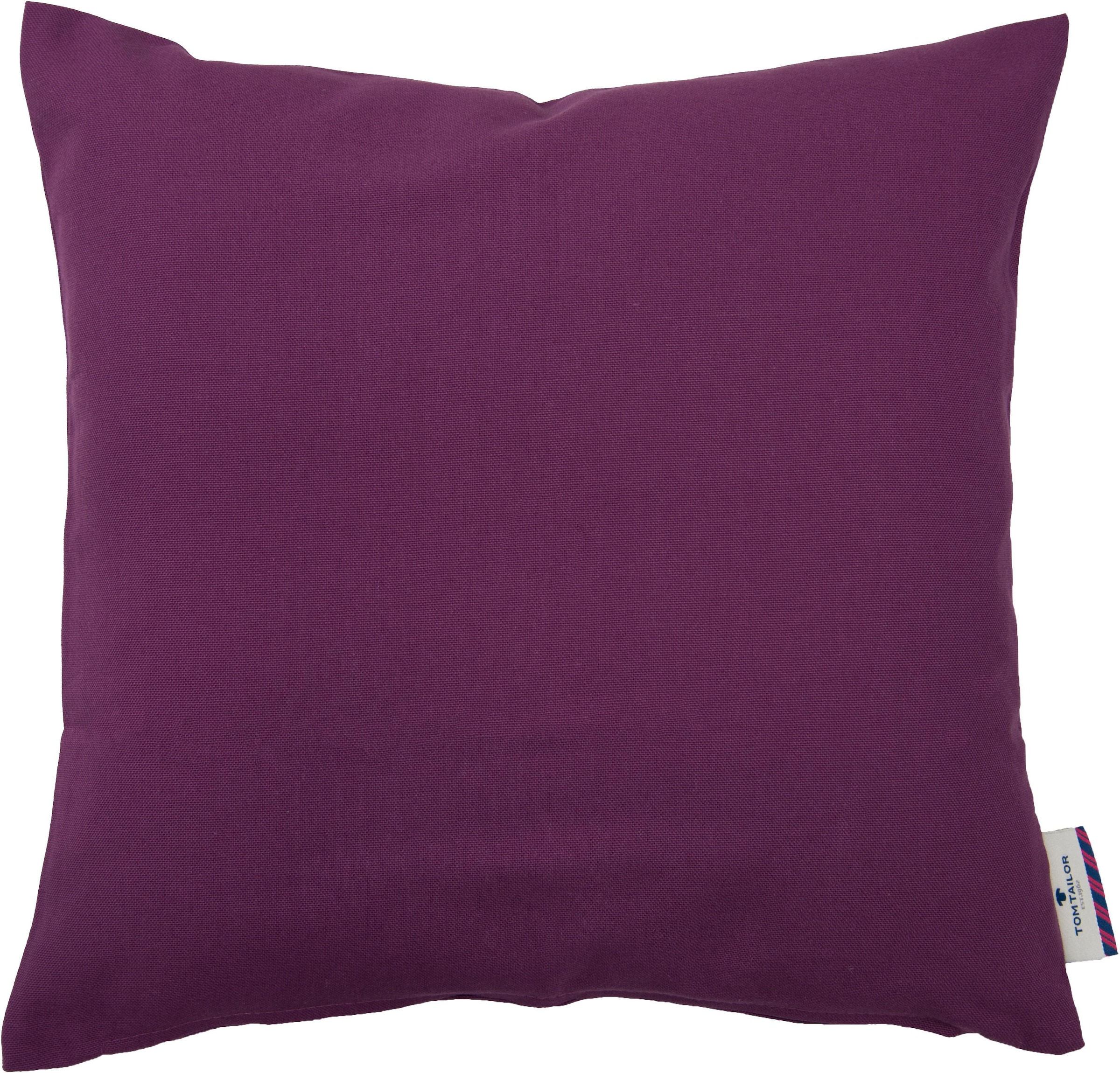TOM TAILOR HOME Dekokissen »Dove«, unifarben, Kissenhüllen ohne Füllung, 2er Pack