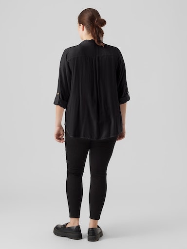 Vero Moda Curve Hemdbluse »VMBUMPY L/S SHIRT NEW CURVE GA NOOS«