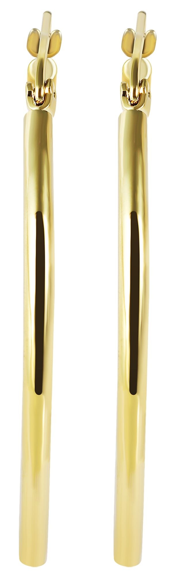 Adelia´s Paar Creolen »Damen Ohrringe ¿ Creole aus Edelstahl«