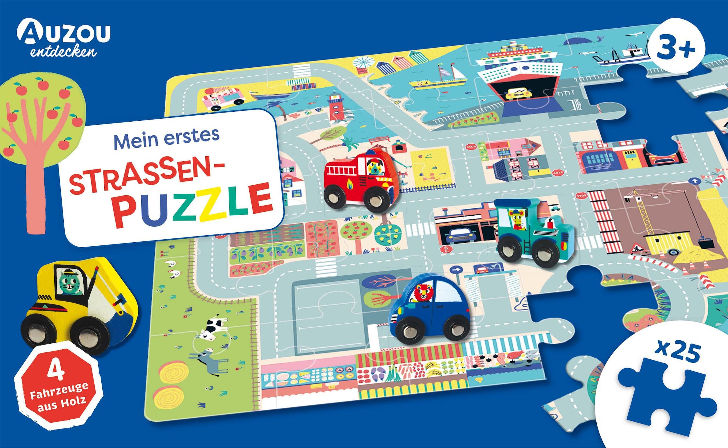 AUZOU Puzzle »Mein erstes Straßenpuzzle«