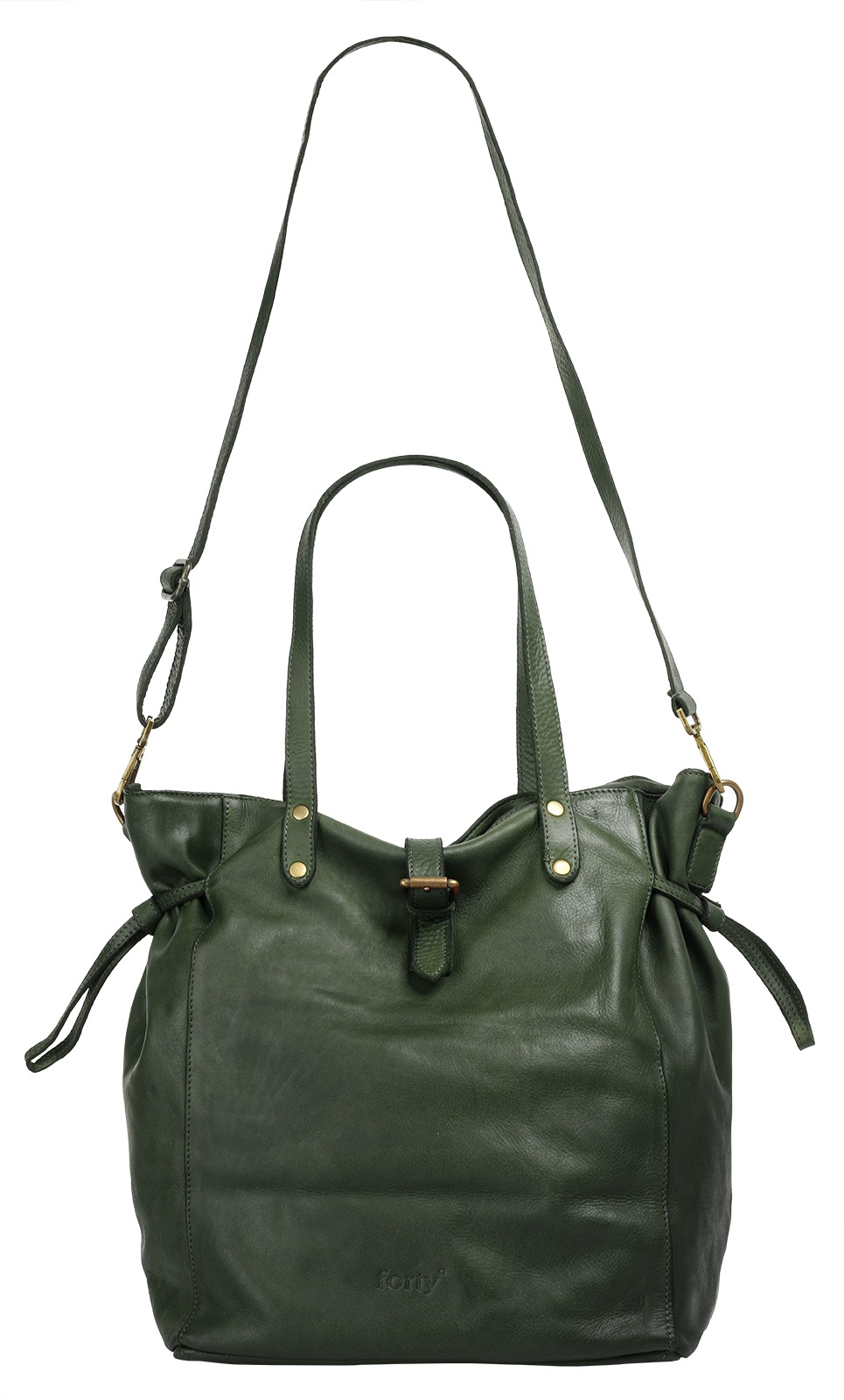 forty° Shopper, echt Leder, Made in Italy