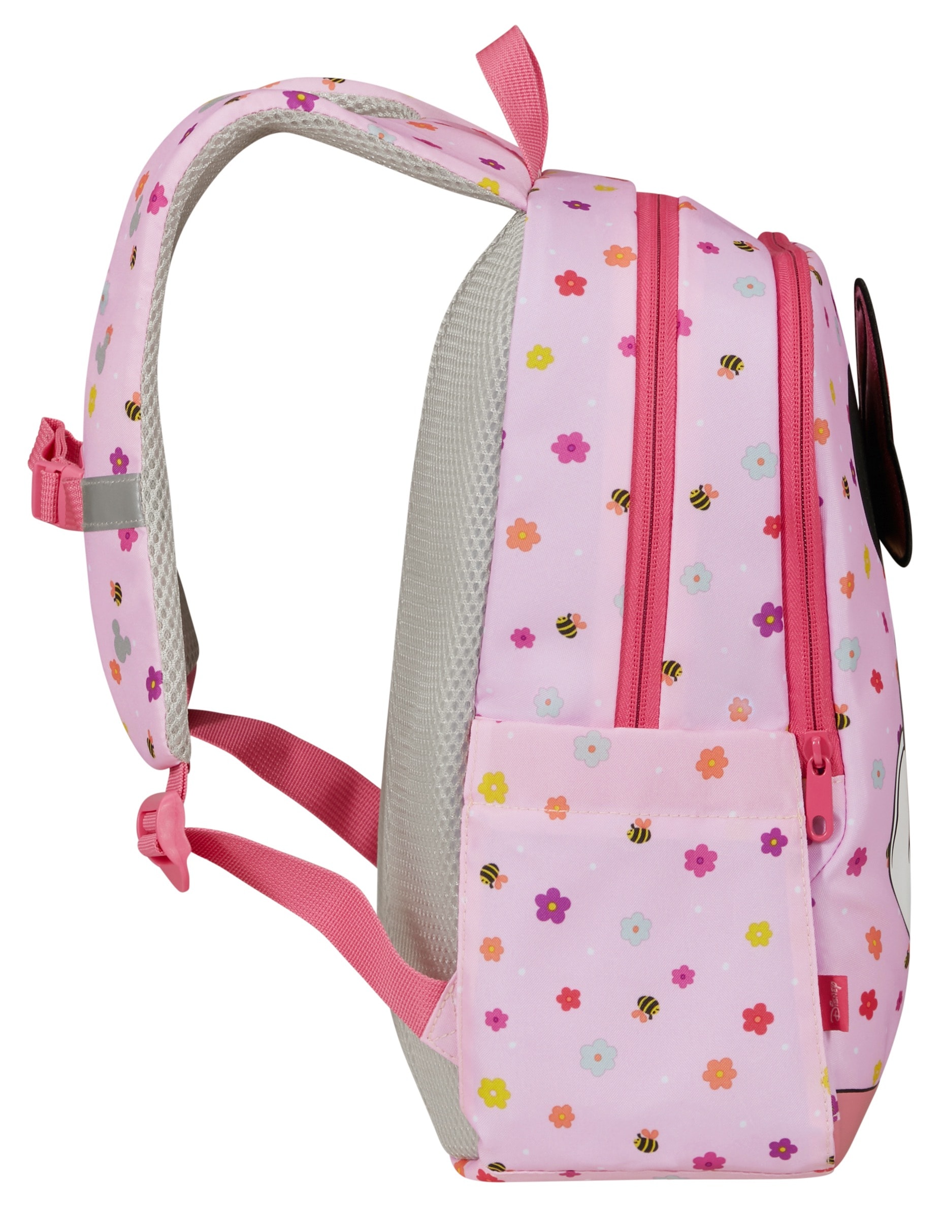 Samsonite Kinderrucksack »DAYDREAM DISNEY, Minnie Flower Power« reflektierende Details