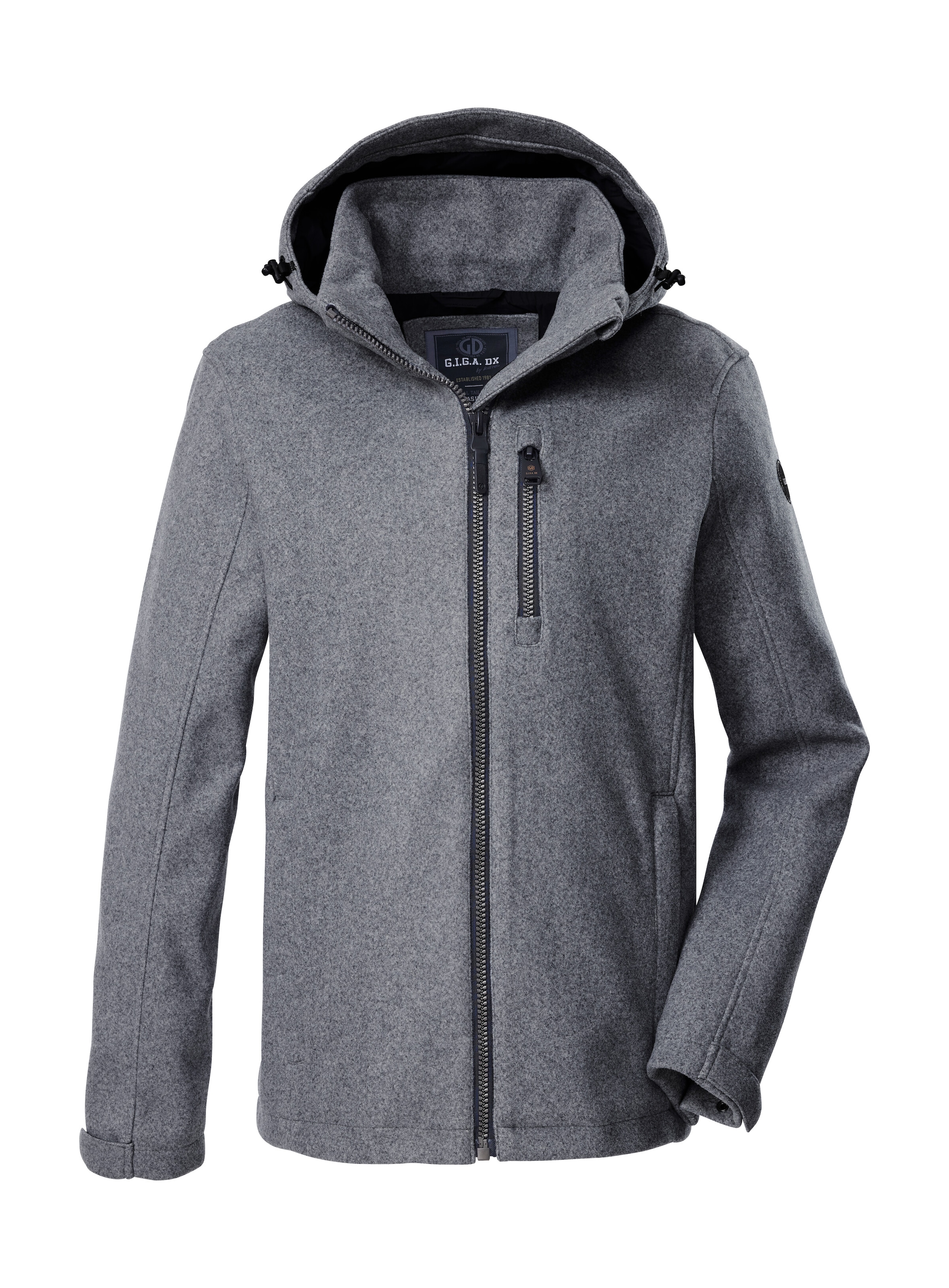 G.I.G.A. DX by killtec Funktionsjacke »GW 43 MN JCKT« Windabweisende Herrenjacke, abnehmbare Kapuze, verstellbare Bündchen