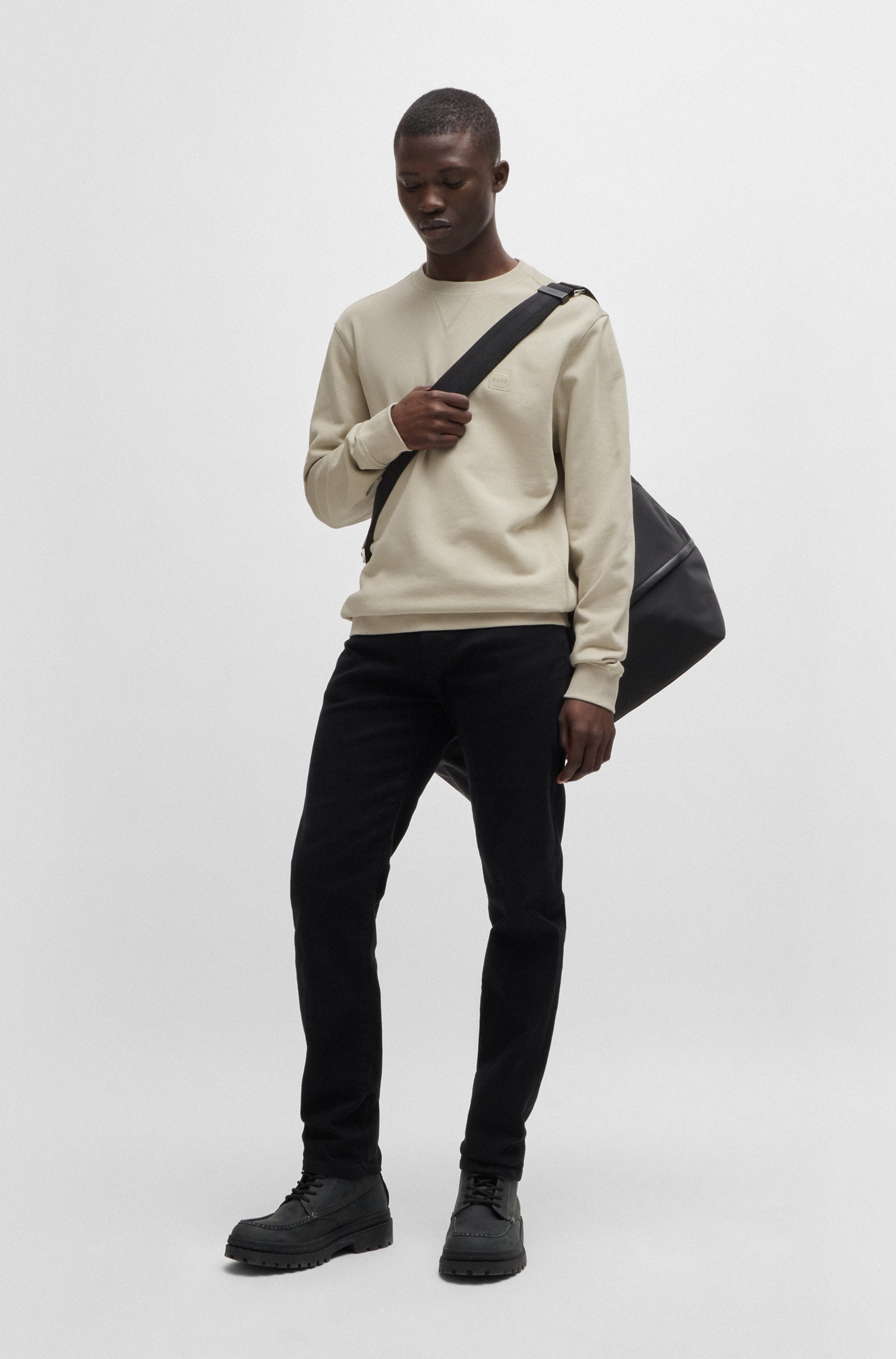 BOSS ORANGE Sweatshirt »Westart«, mit BOSS Logopatch