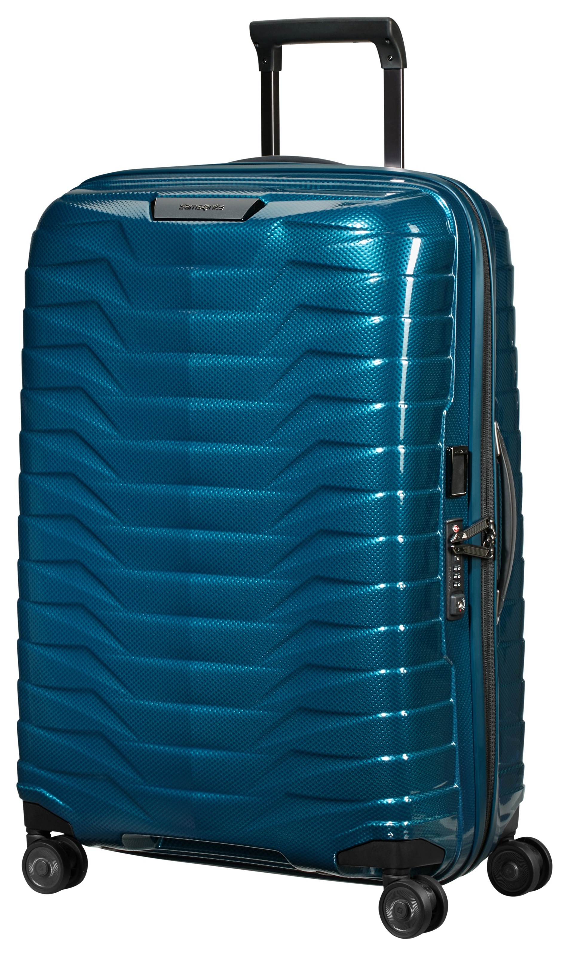 Samsonite Hartschalen-Trolley »PROXIS, verschiedene Größen und Farben«, 4 Rollen, Trolley Reisegepäck Hartschalenkoffer Reisekoffer TSA-Zahlenschloss