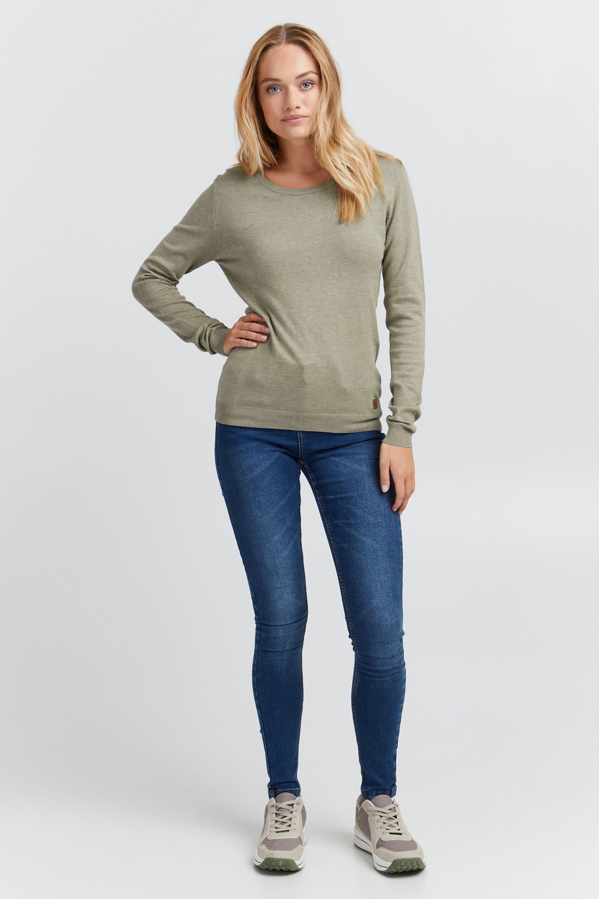 OXMO Strickfleece-Pullover »Strickpullover OXEdda«