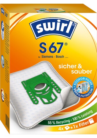 Swirl Staubsaugerbeutel »Swirl® S 67 Staubsaugerbeutel für Siemens und Bosch«,... kaufen