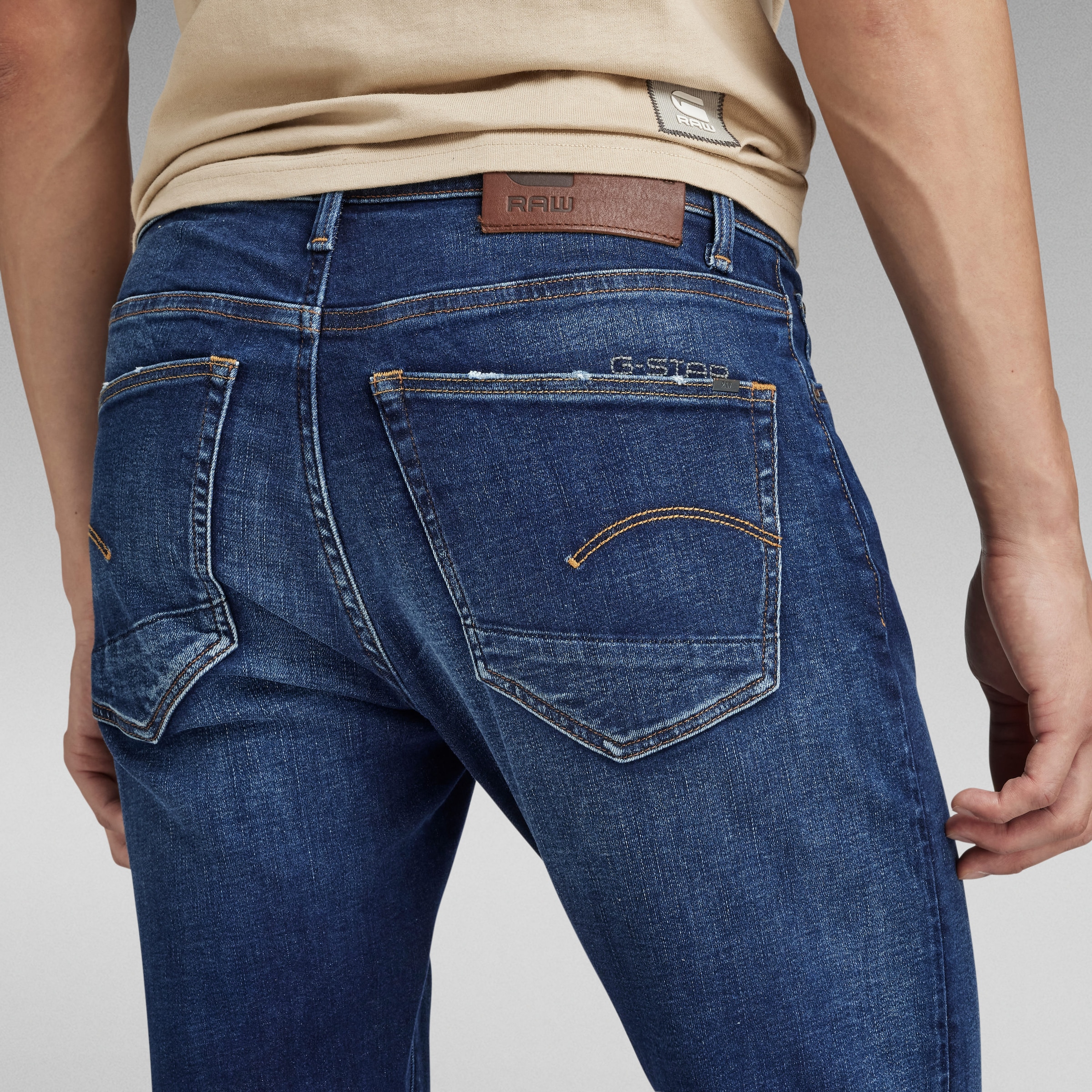G-STAR Slim-fit-Jeans »3301 Slim«, mit toller Waschung und Elasthan