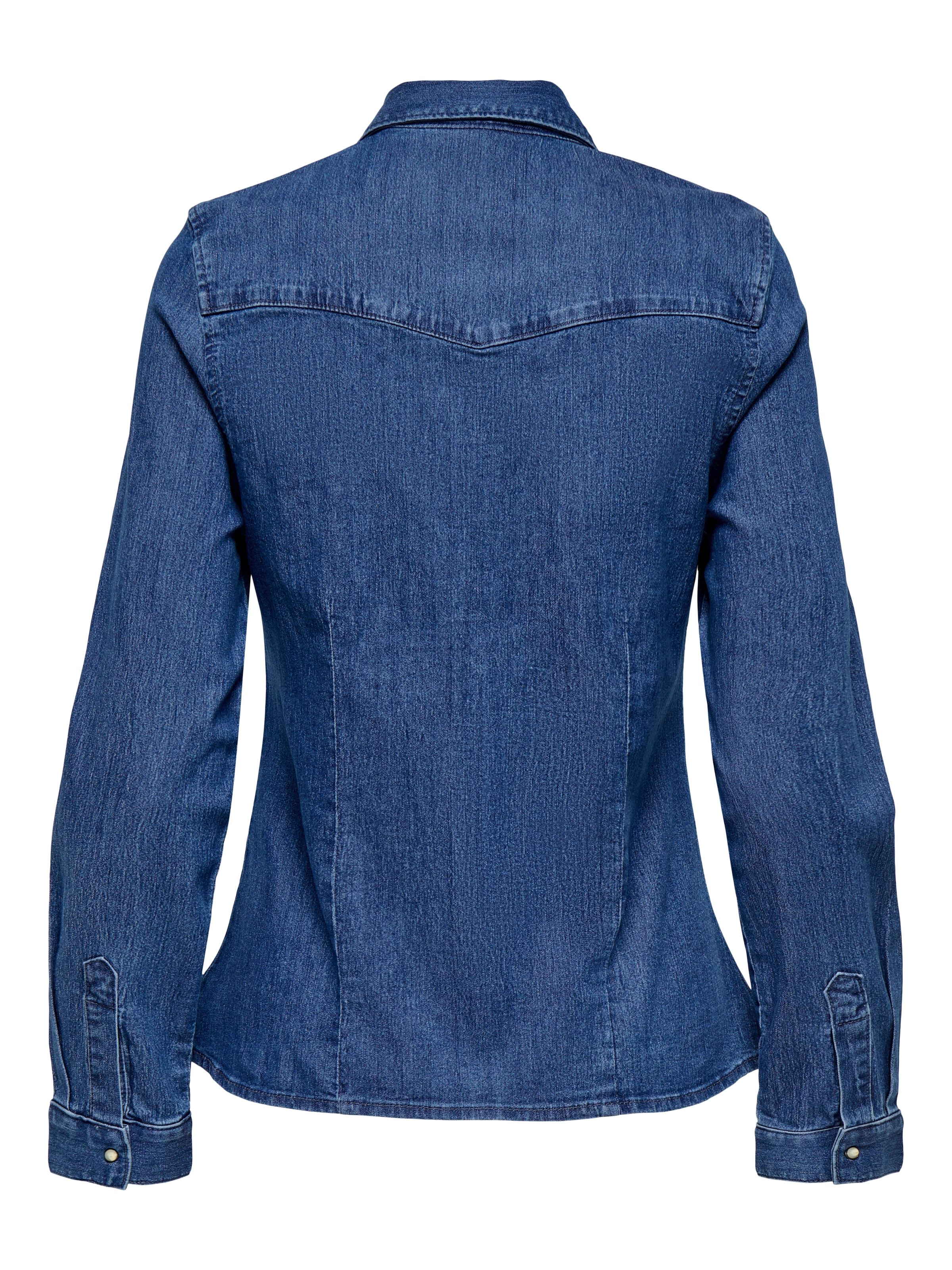 ONLY Jeansbluse »ONLSASIA L/S RHINESTONE DNM SHIRT AKM«