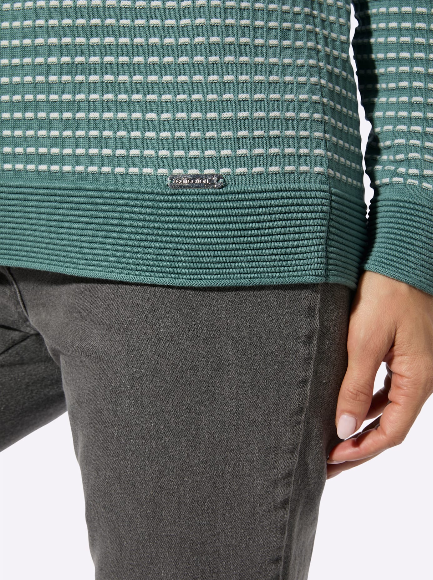 Casual Looks Rundhalspullover »Rundhals-Pullover«