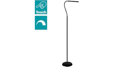 Stehlampe »LAROA«, LED-Board, Neutralweiß, schwarz / L53,5 x H130 x B21,5cm / inkl. 1...