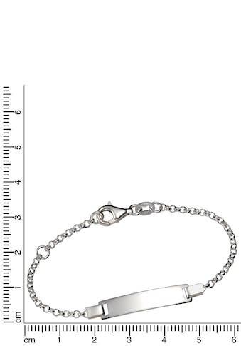 Armband »Schmuck Geschenk Silber 925 Armkette ID-Platte Erbskette«