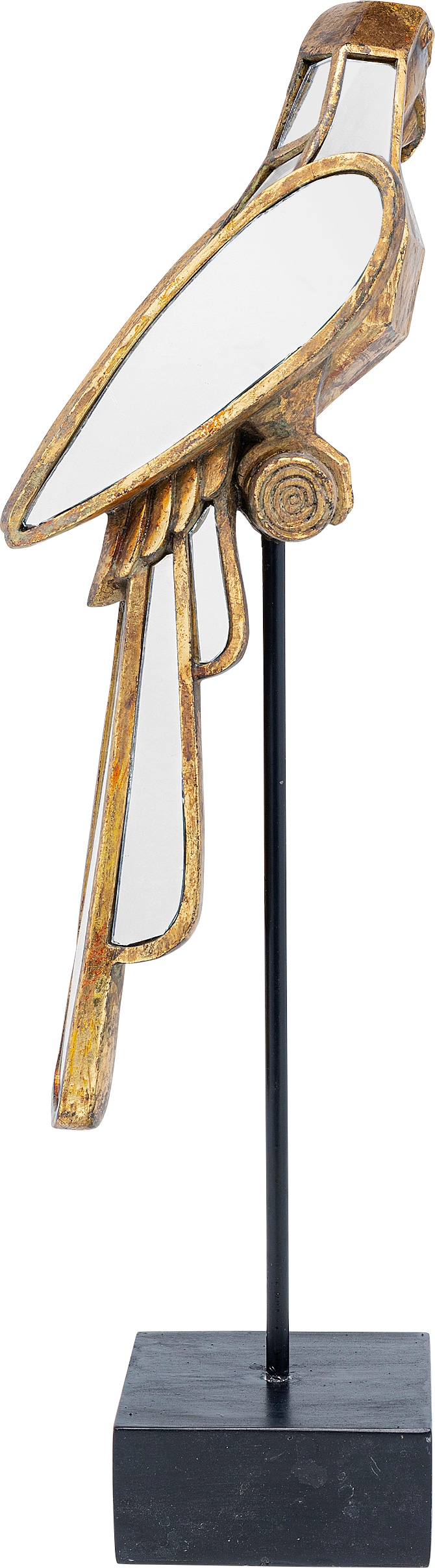 Kare Design Dekoobjekt »Mirrored Parrot 53cm«