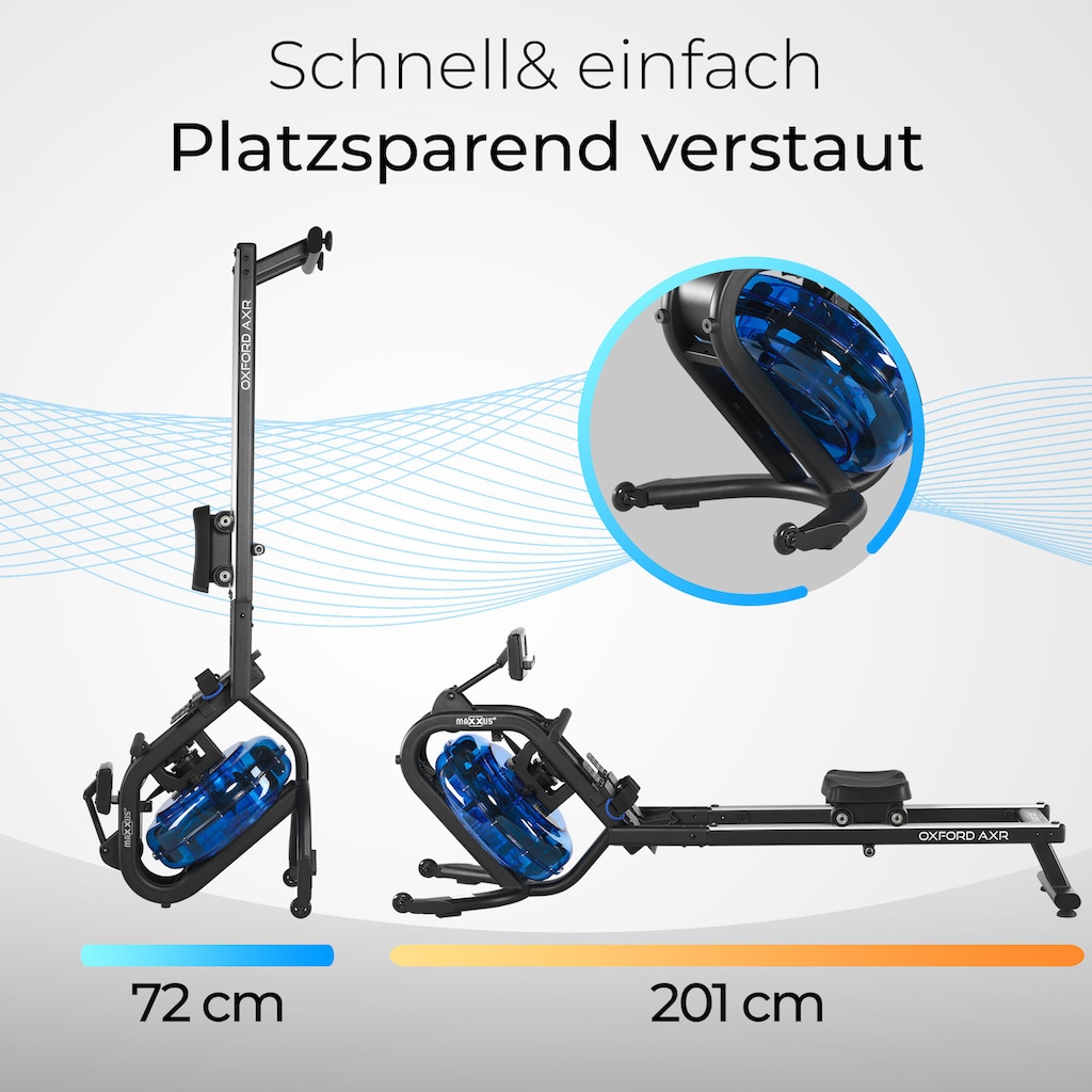 MAXXUS Rudergerät »OXFORD AXR«, (6 tlg.)
