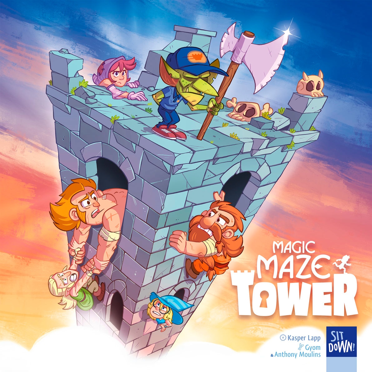 SIT DOWN! Spiel »Magic Maze Tower«