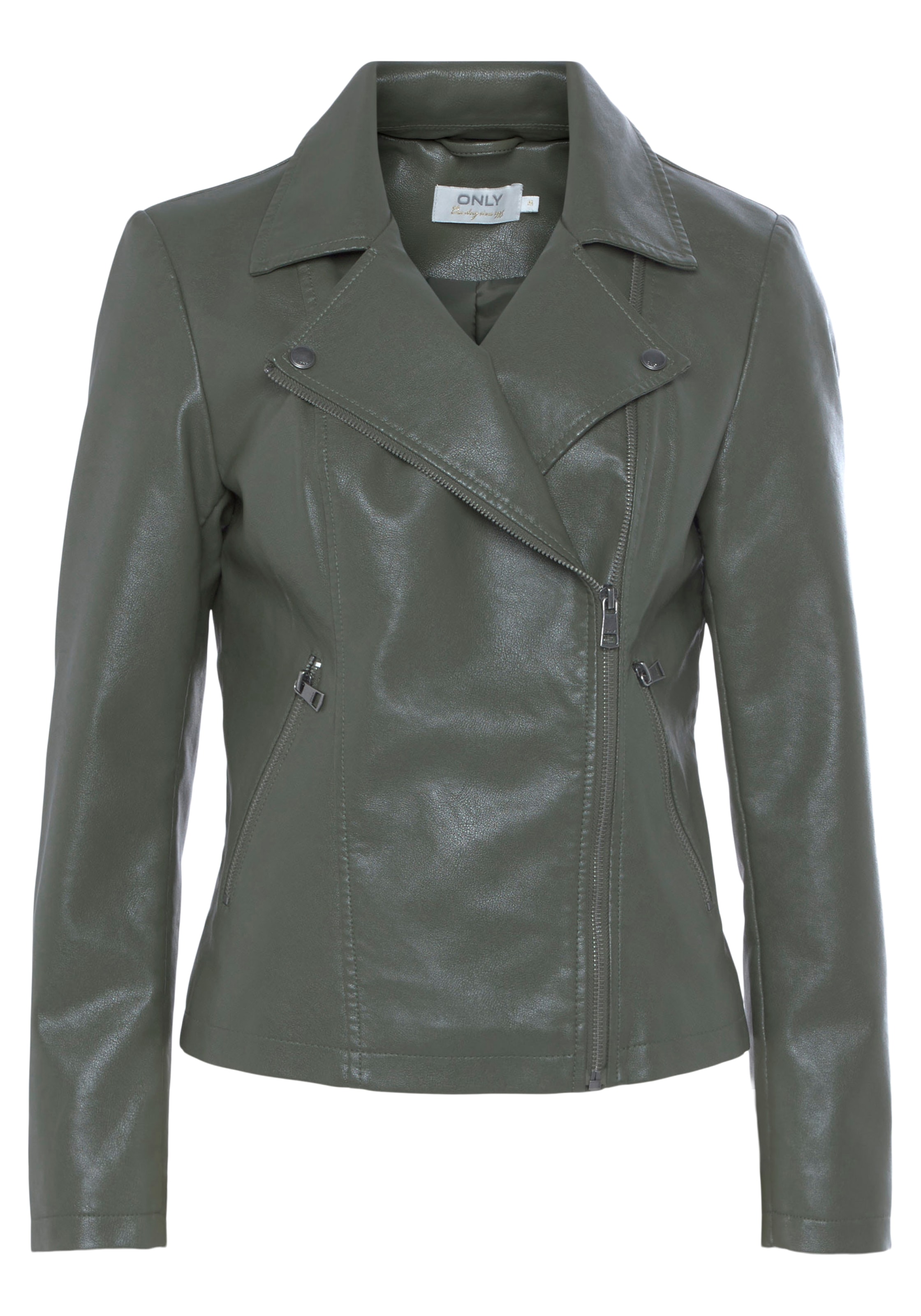 ONLY Lederimitatjacke »ONLMELANA online BIKER CC OTTO LEATHER bei OTW« FAUX