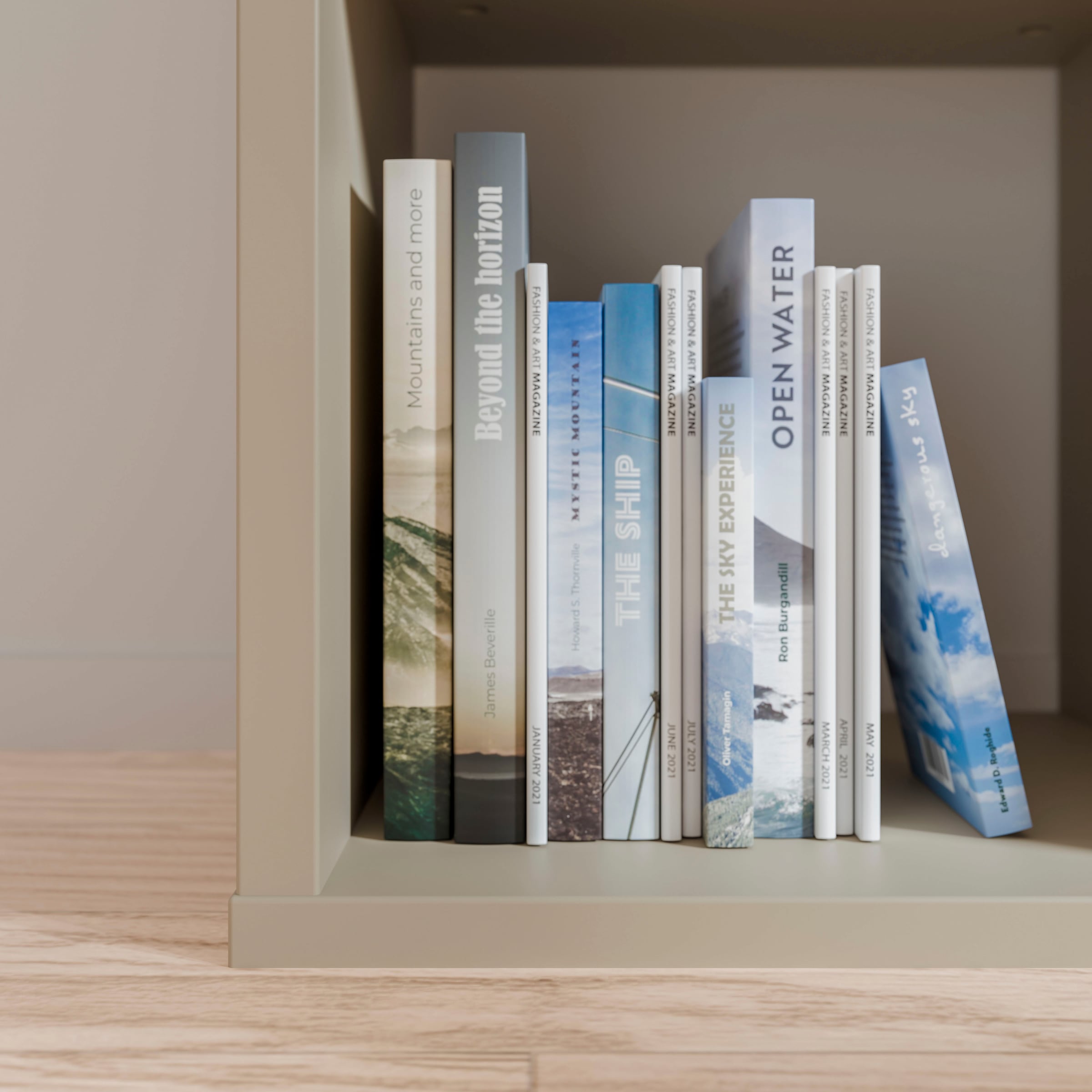 FORTE Standregal »Mauro« Fachgröße 33x33cm, 4 Fächer