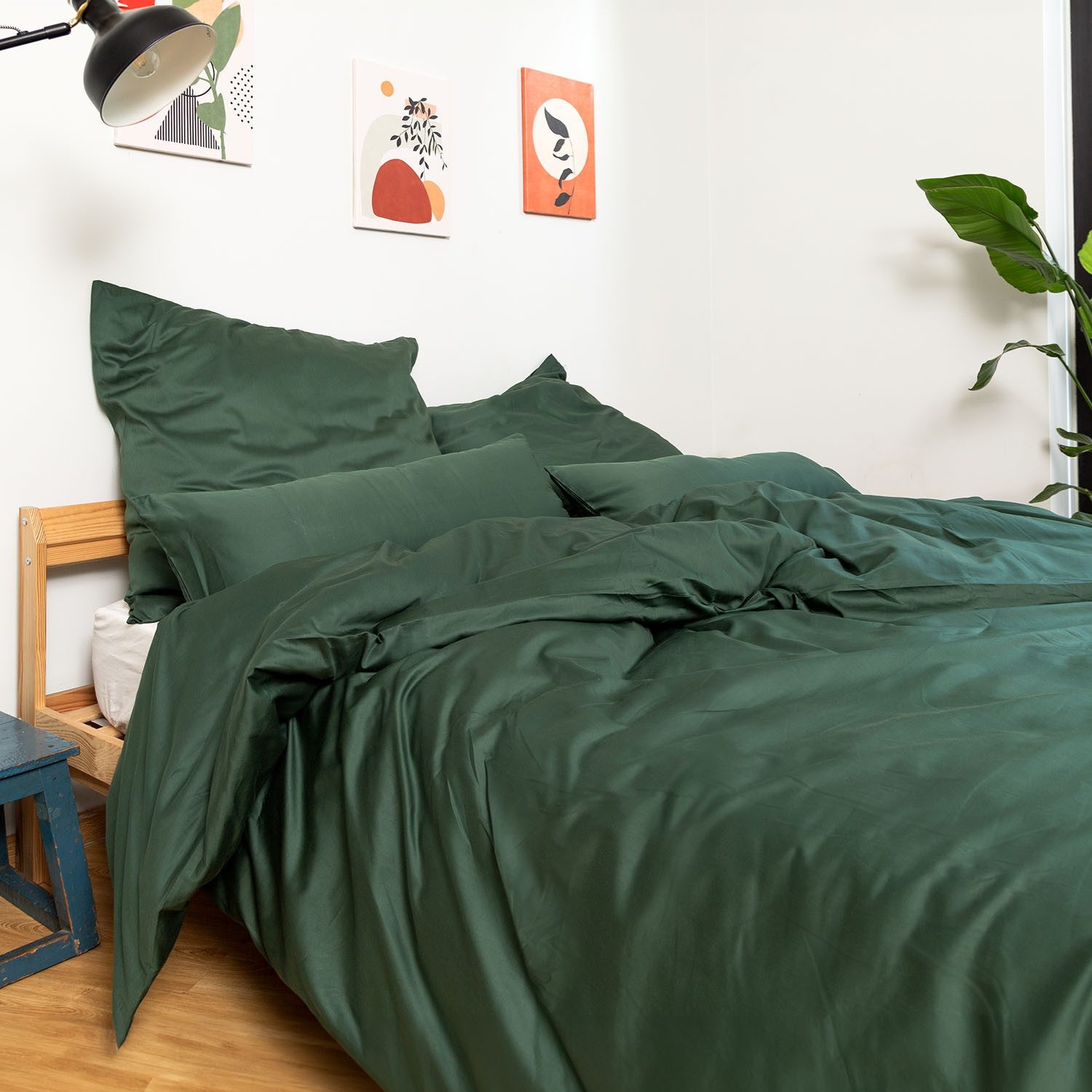 Wolkenfeld Bettwäsche »Edel Mako-Satin Bettwäsche, unfassbar weich« 2 Stk. tlg. 135x200 cm, 155x220 & Übergrößen I inkl. Kissenbezüge 80x80 I Uni