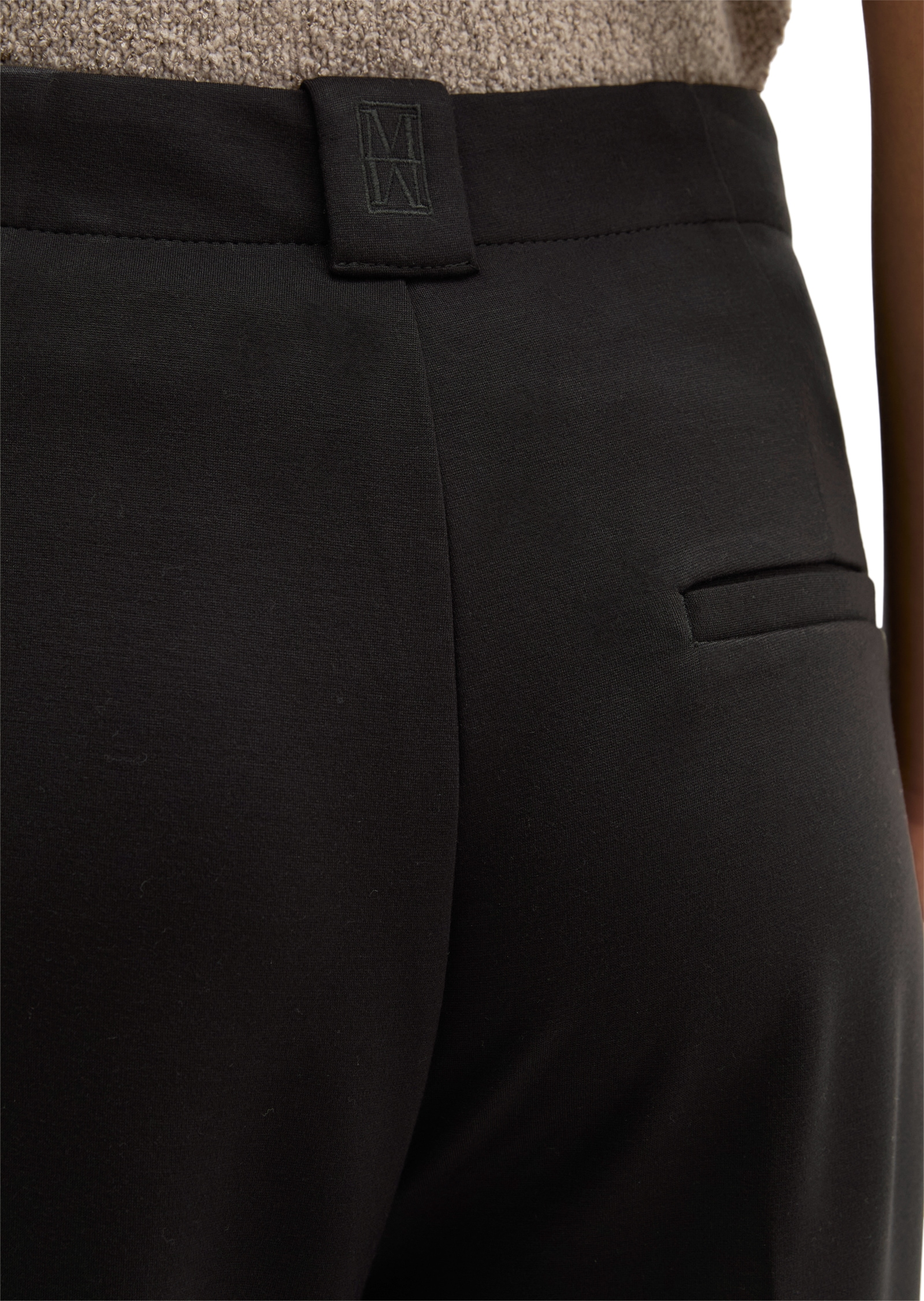Marc O'Polo Jerseyhose »Margo Wide«  aus Viskosemix, Wide Fit