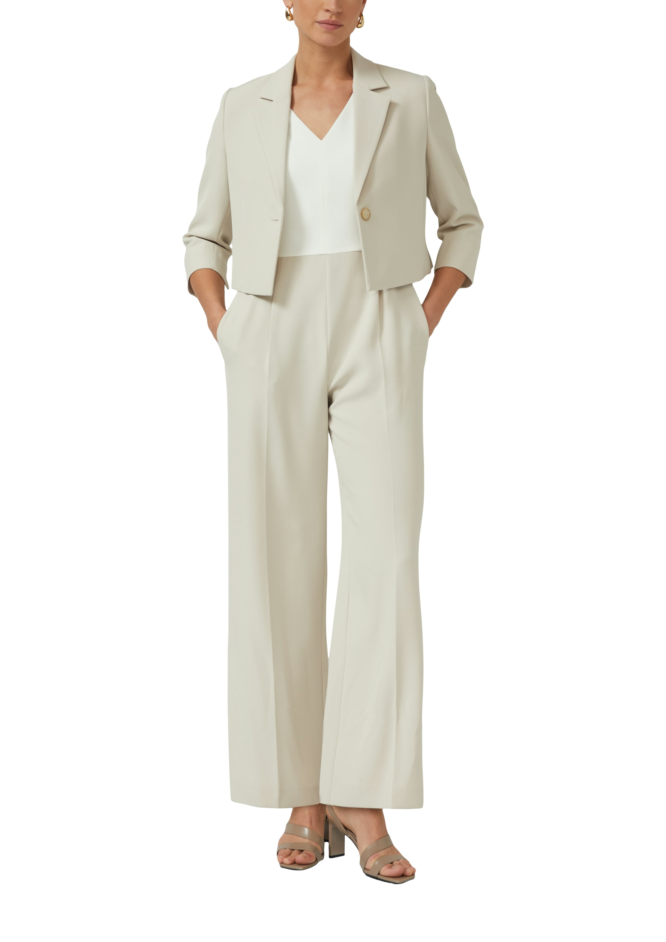 s.Oliver BLACK LABEL Kurzblazer 3/4-Arm mit Stretch