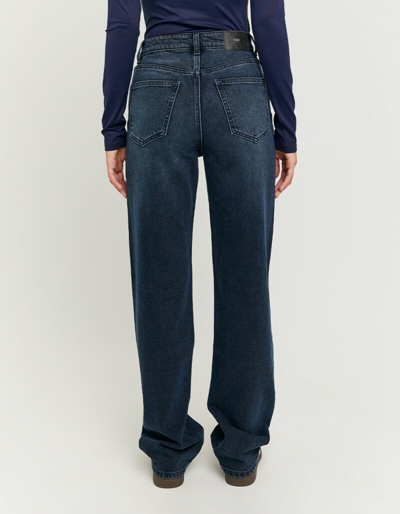 Tally Weijl High-waist-Jeans »SPADEPEPPER« Baumwollmischung, High-Waist mit geradem Beinverlauf