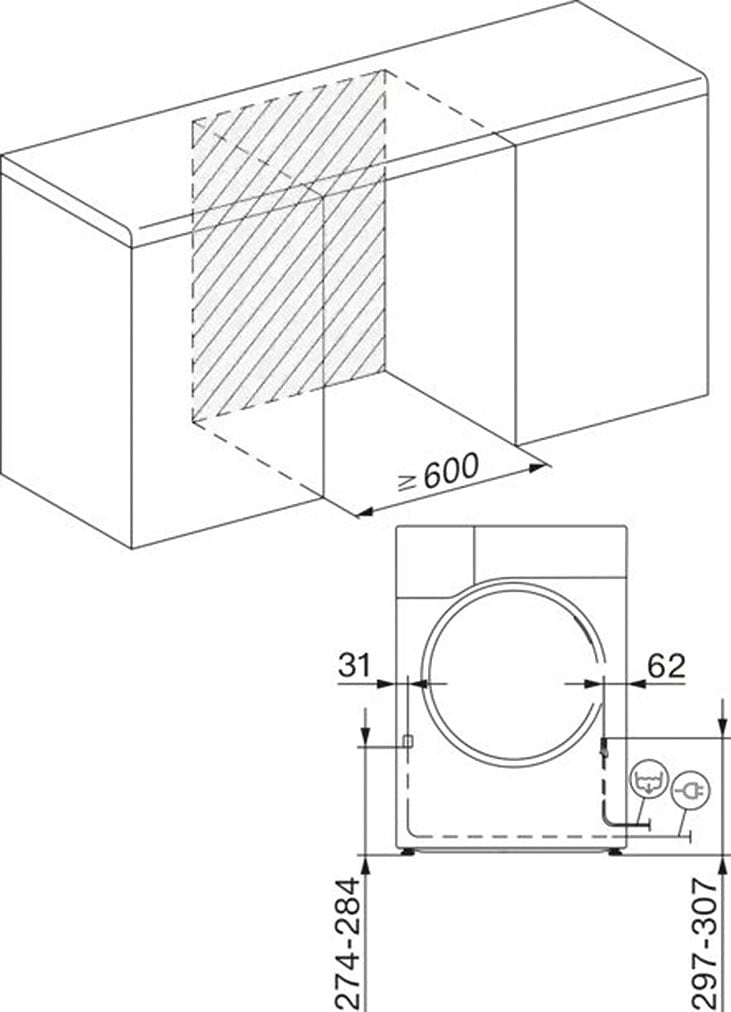 Miele Wärmepumpentrockner »TSA523WP 8kg Active« 8