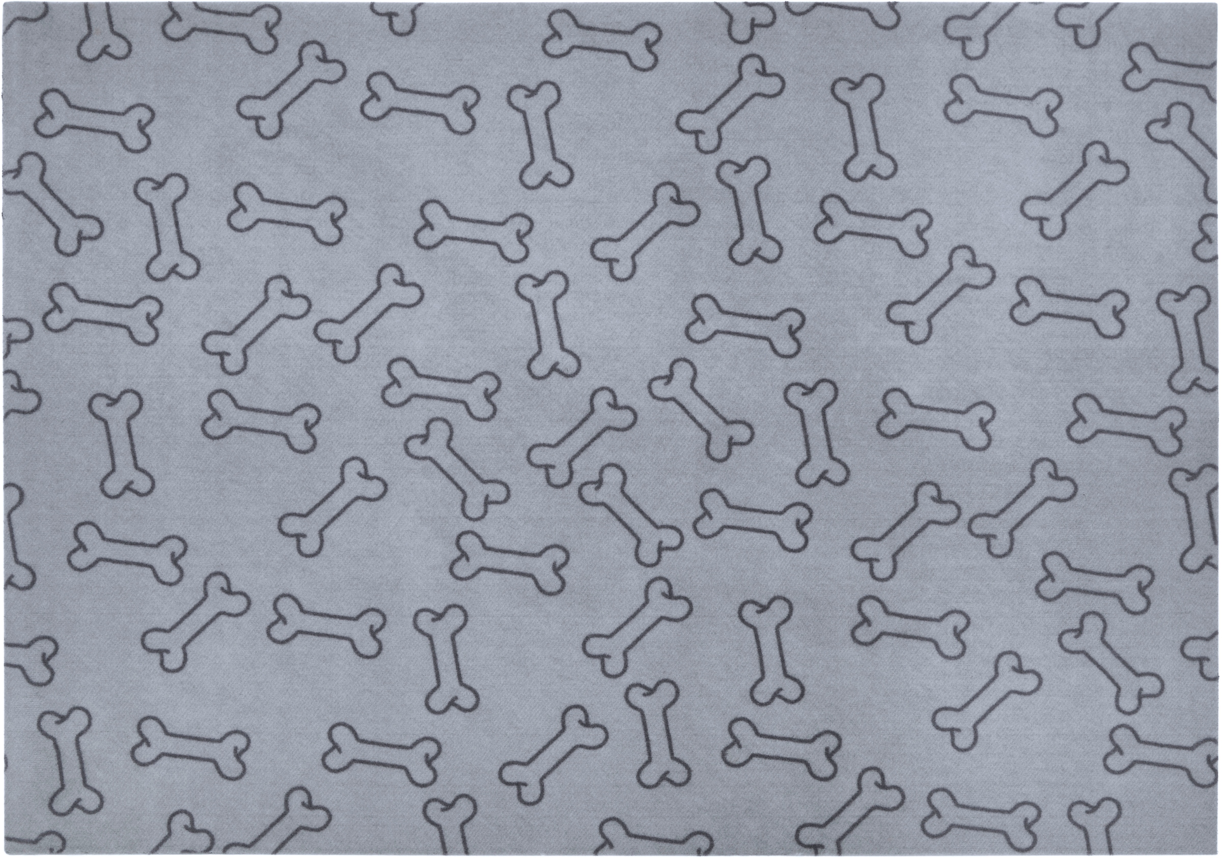 HANSE Home Fußmatte »Bones, Türmatte«, rechteckig, 4 mm Höhe, Schmutzfangmatte