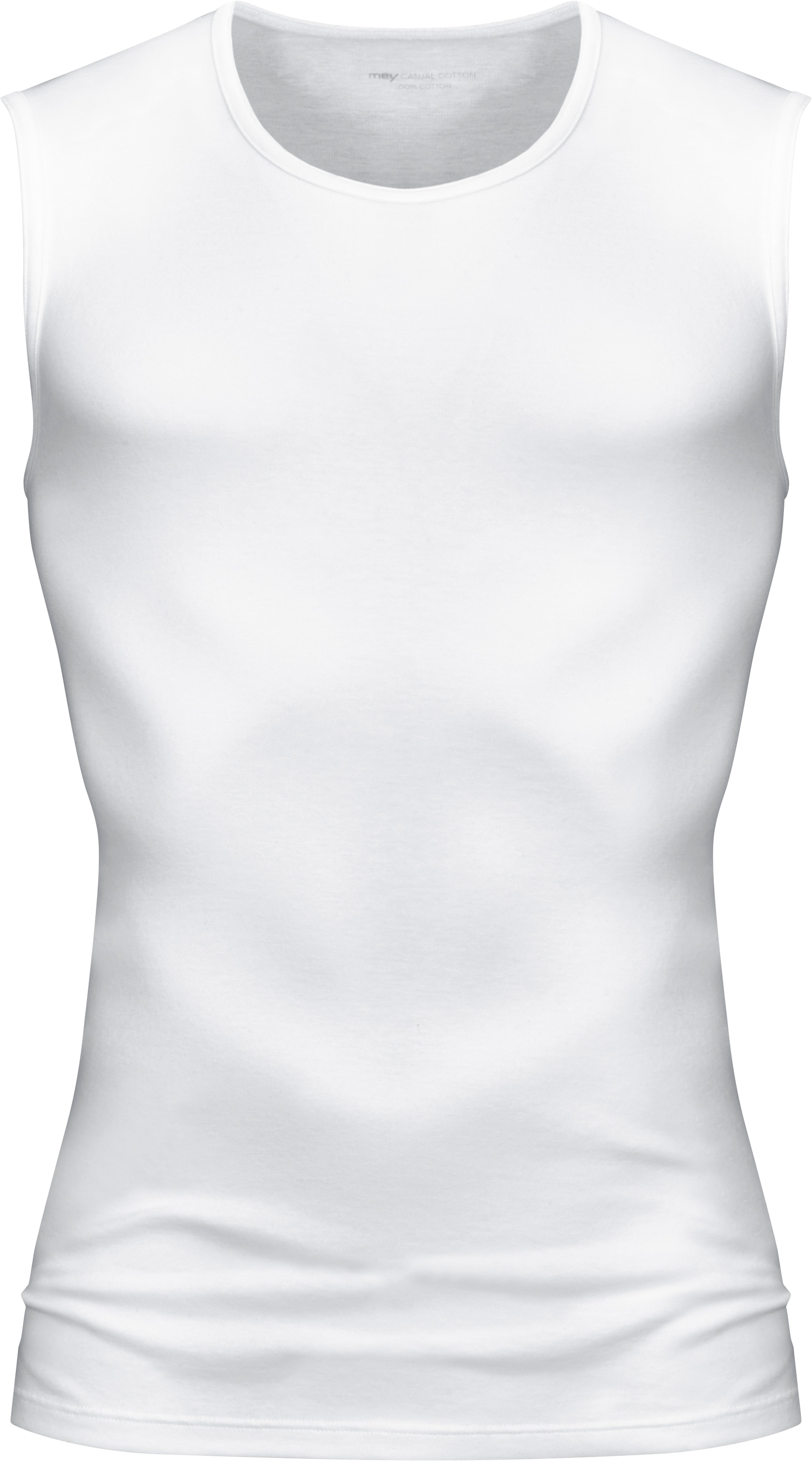 Mey Muscleshirt »CASUAL COTTON (K)«, Elastische Hals und Armabschlüsse