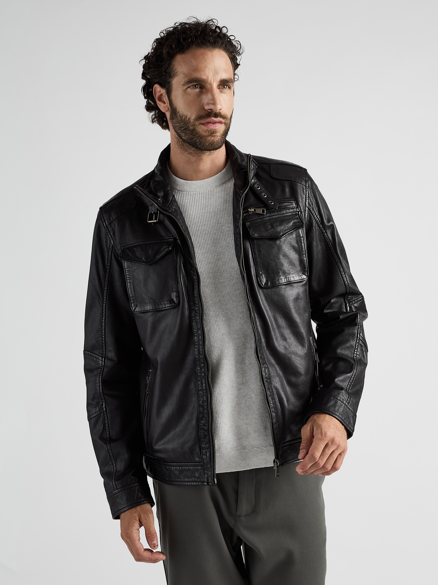 JCC Bikerjacke »Lederjacke 31020345«