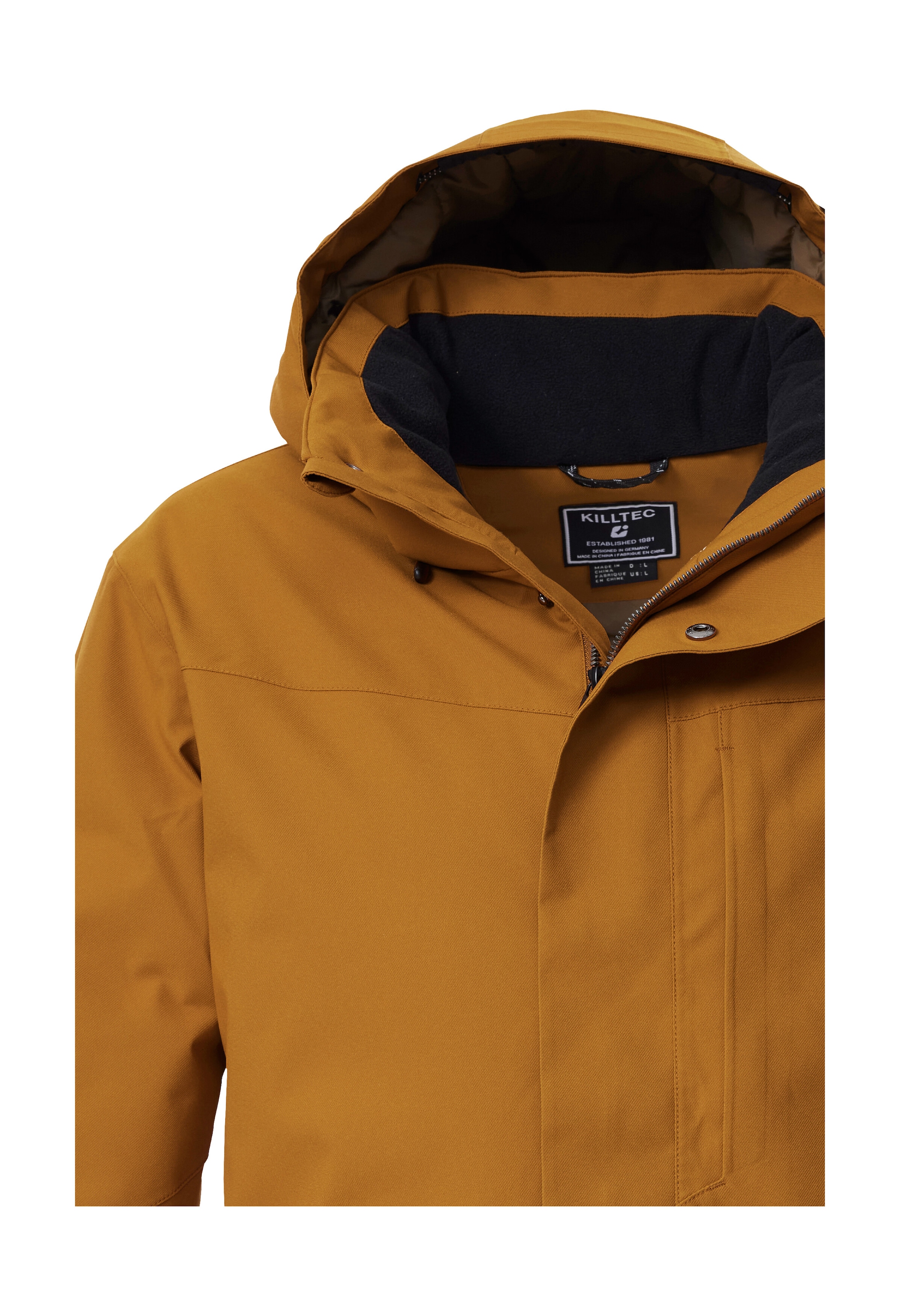 Killtec Parka »KOW 85 MN PRK« Wasser- und winddicht, atmungsaktiv, abnehmbare Kapuze, PFAs-frei