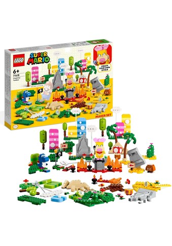 LEGO® Konstruktionsspielsteine »Kreativbox – Leveldesigner-Set (71418), LEGO® Super... kaufen