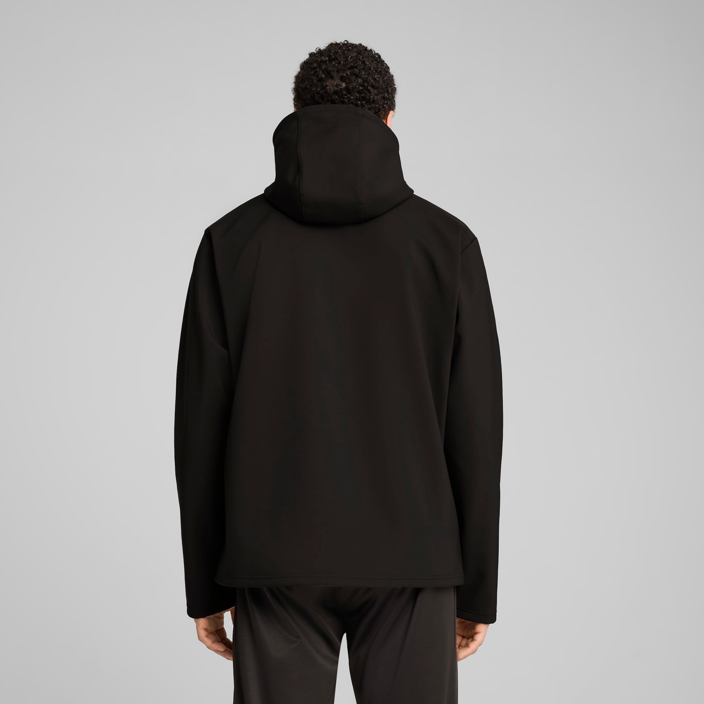PUMA Softshelljacke »TEAMADDITIONS SOFTSHELL JACKET« mit Kapuze für Fußball und sportliche Aktivitäten, mit Kapuze