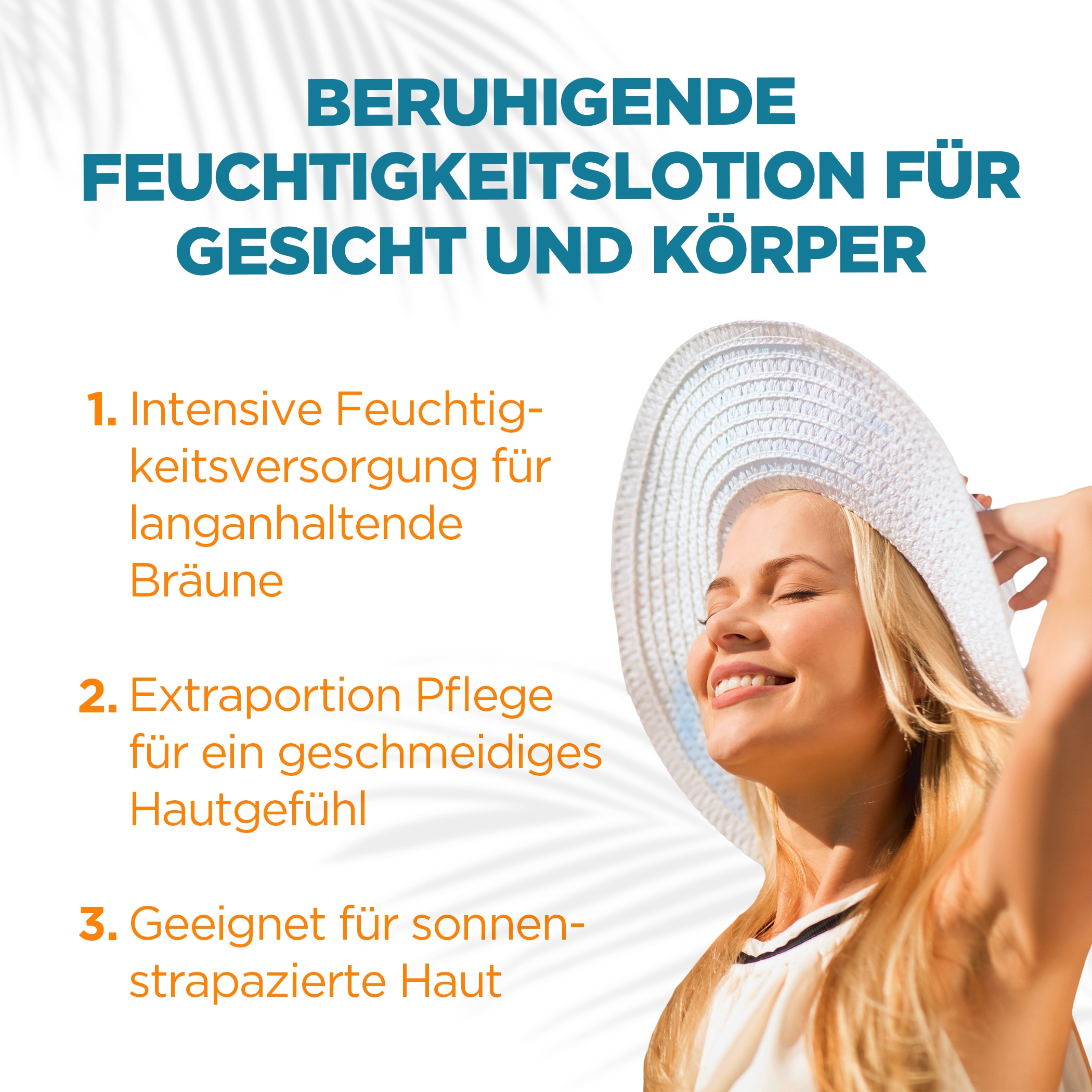 GARNIER After Sun-Milch »Garnier After Sun Milk«, Spendet Feuchtigkeit, wirkt Spanungsgefühlen und Rötungen entgegen.