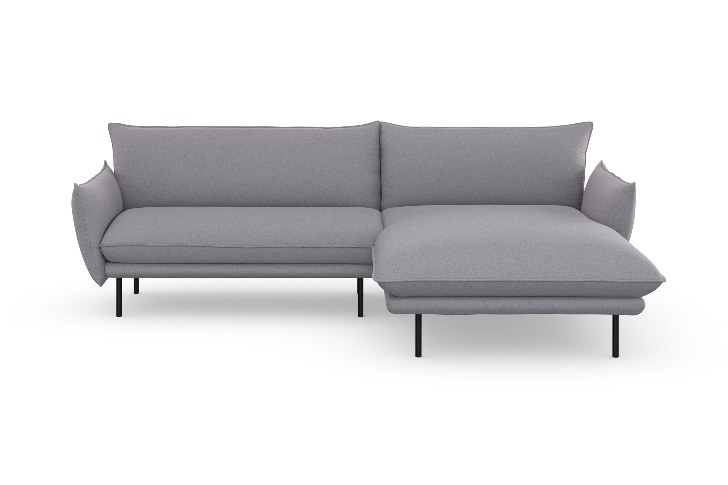andas Ecksofa »Stine L-Form«, Besonderes Design durch Kissenoptik und Keder, by Morten Georgsen