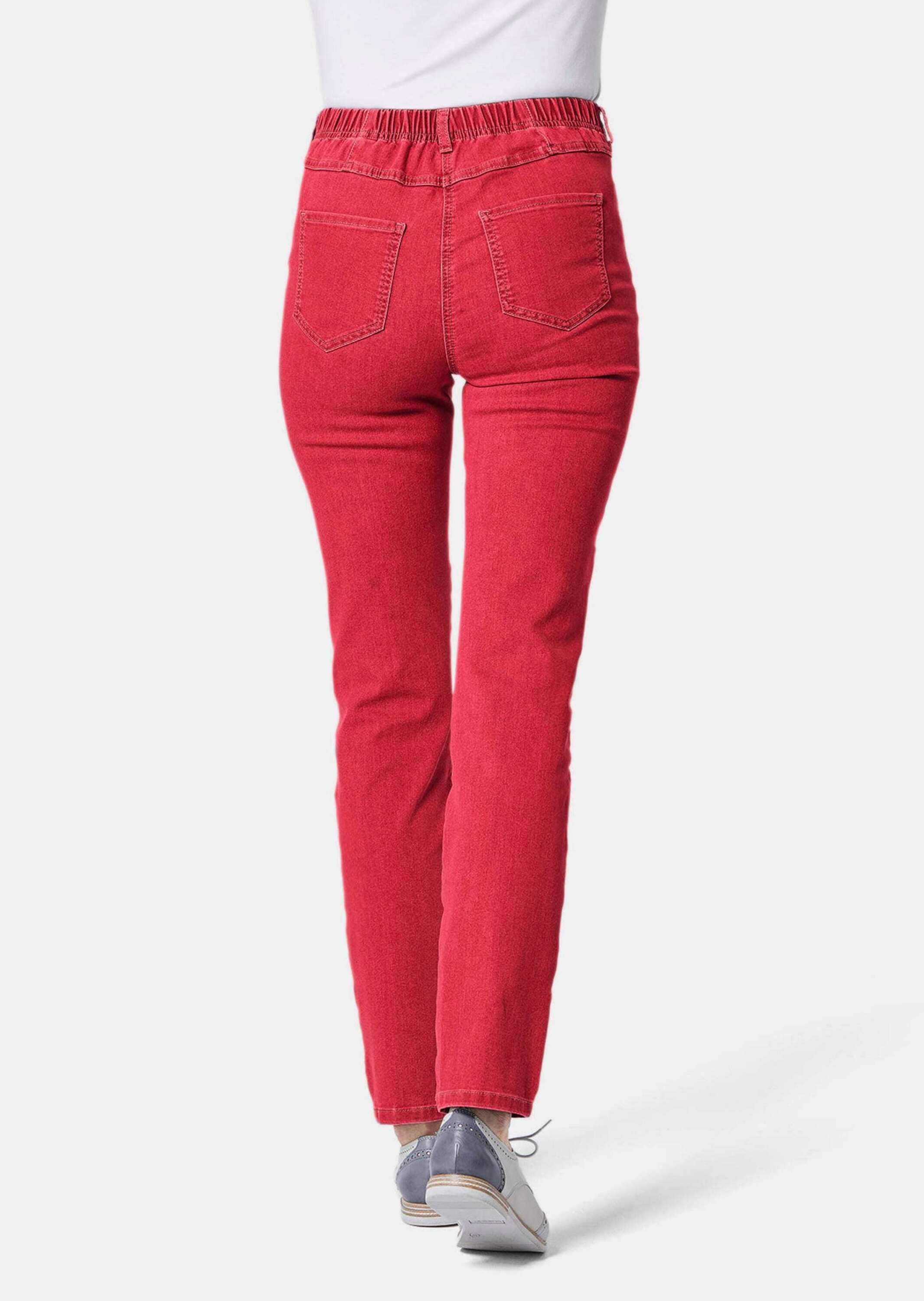 GOLDNER Regular-fit-Jeans »Damen Jeans Slim Fit LOUISA mit Stretch-Anteil«