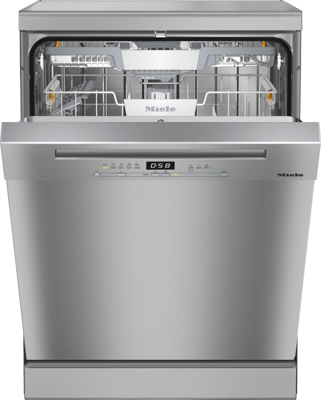 Miele Standgeschirrspüler »G 5332 SC Front Active Plus S« 14 Maßgedecke in silberfarben