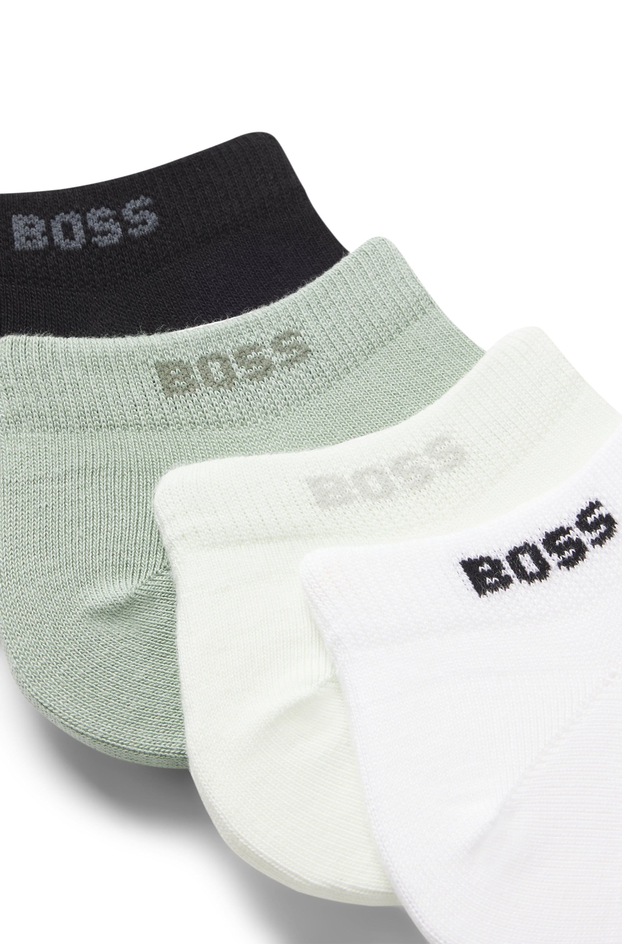 BOSS Sneakersocken »5P AS Uni CC« Packung, 5 Paar tlg. mit BOSS Label
