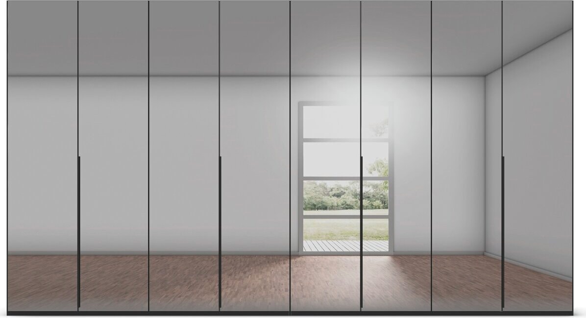 LeGer Home by Lena Gercke Kleiderschrank »Schrank Garderobe Ankleide Schlafzimmer Flur Serina«, (in 3 verschiedenen Ausstattungen BASIC/CLASSIC/PREMIUM), in 6 Breiten (101 - 401 cm) mit Front Glas oder Dekor MADE IN GERMANY