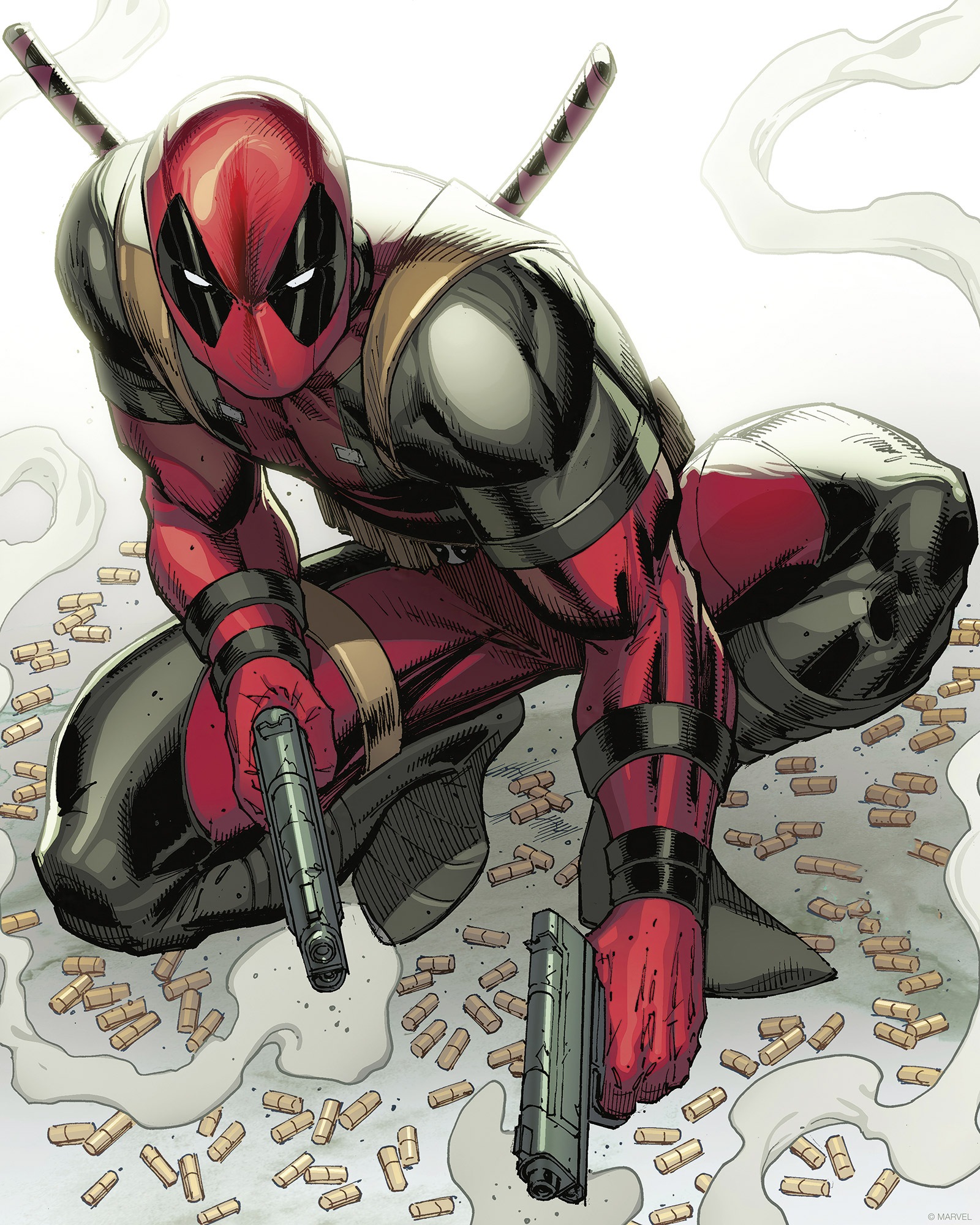 Komar Wandbild »Marvel Deadpool Bullets«, Disney, (Set, 1 St.), 40 x 50 cm (Breite x Höhe) - Kinderzimmer, Dekoration