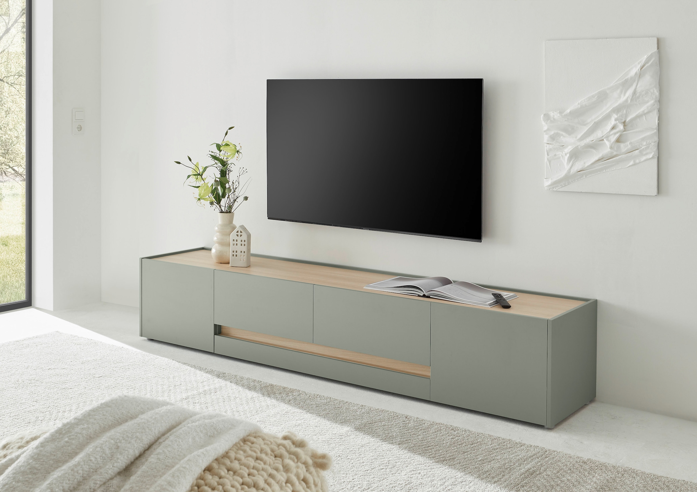 INOSIGN Lowboard »City/Giron, moderner TV-Schrank, Kommode, TV-Unterschrank« zeitlos, modern, ausreichend Stauraum, vielseitig einsetzbar