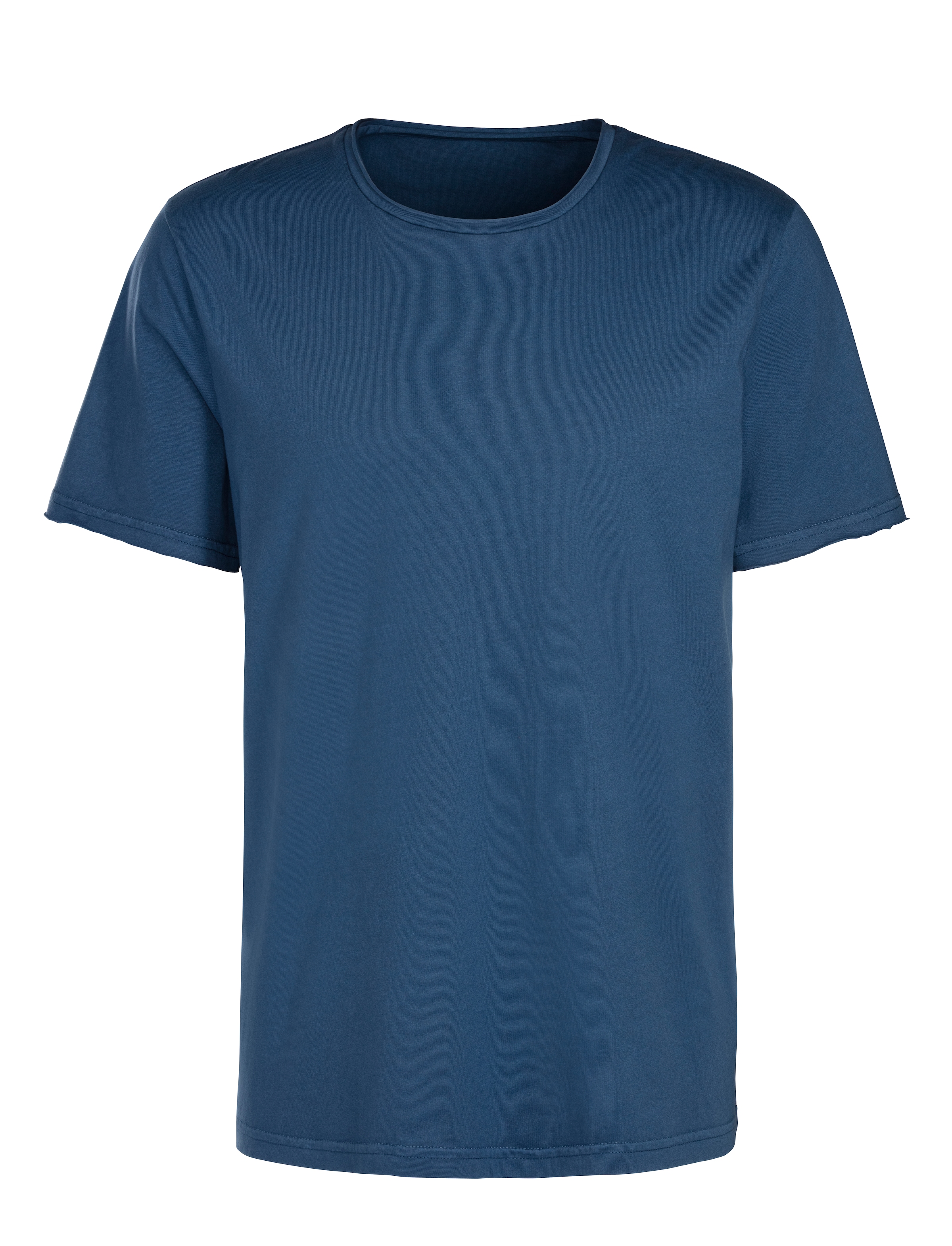 John Devin T-Shirt, (Packung, 2), Regular Fit, Kurzarm, Freizeitshirt mit Rundhals aus reiner Baumwolle
