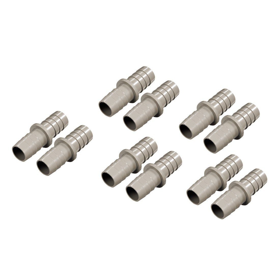 Ablaufschlauchverbinder, 10 St./Polyb.