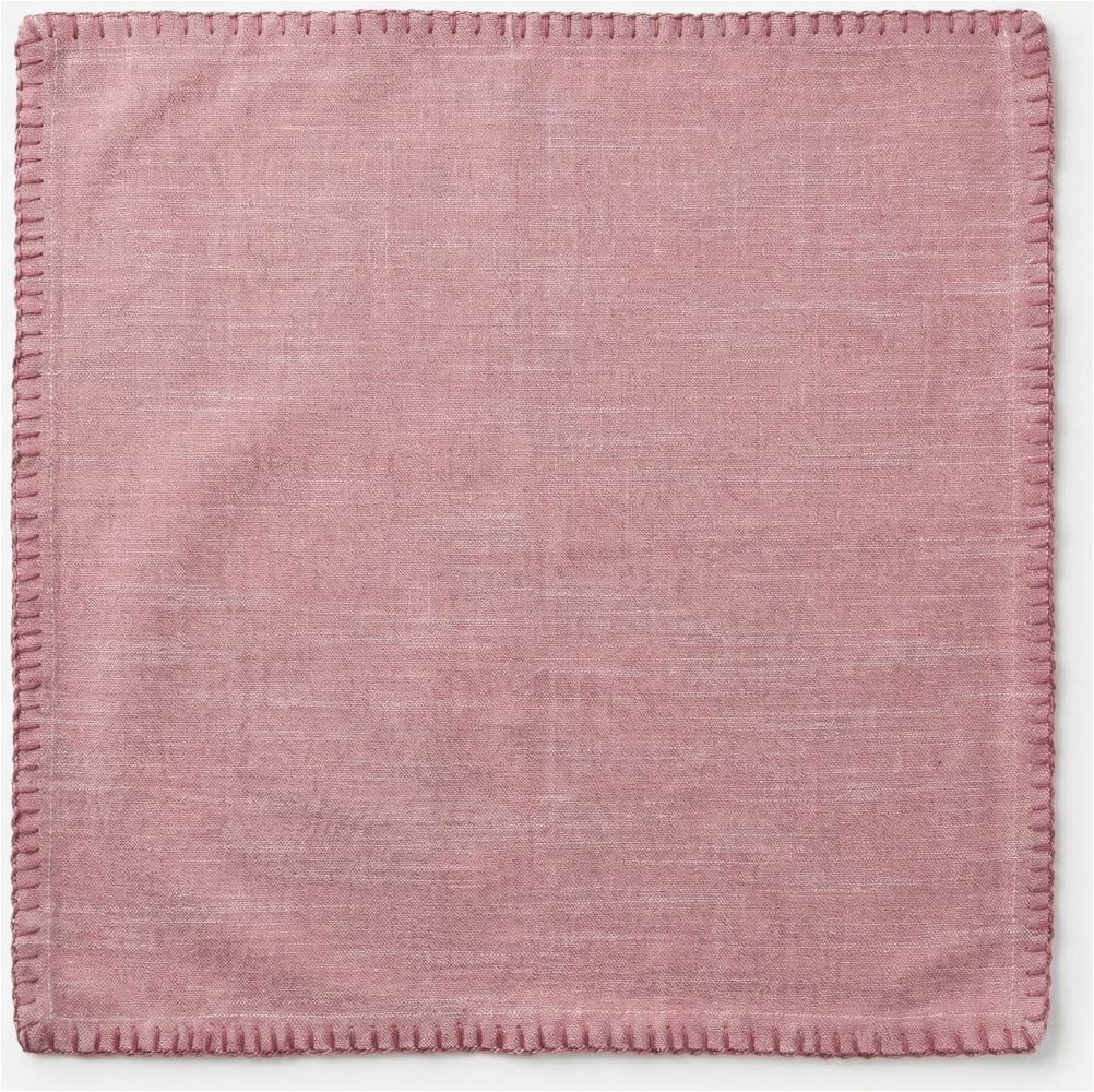 Home affaire Serviettenhalter »Serviette in rose 6erSet«