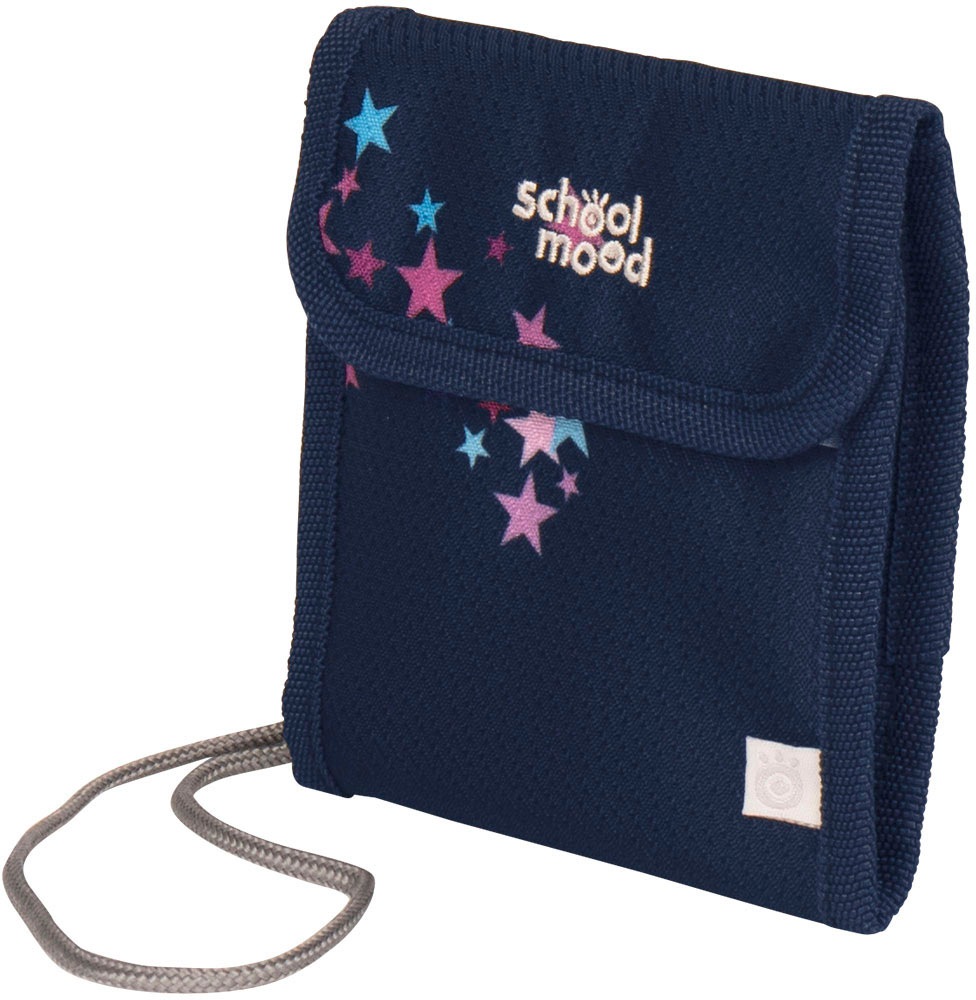 SCHOOL-MOOD® Schulranzen »Rebel Air+, Leni (Hund)«, retroreflektierende Flächen, aus recyceltem Material