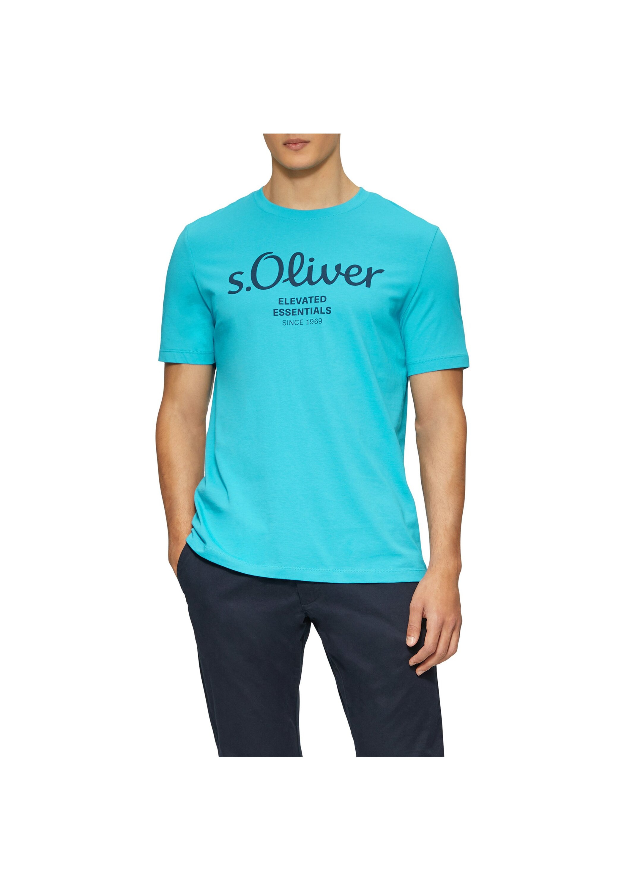 s.Oliver T-Shirt »T-Shirt Logo T-Shirt 4er Pack« 4
