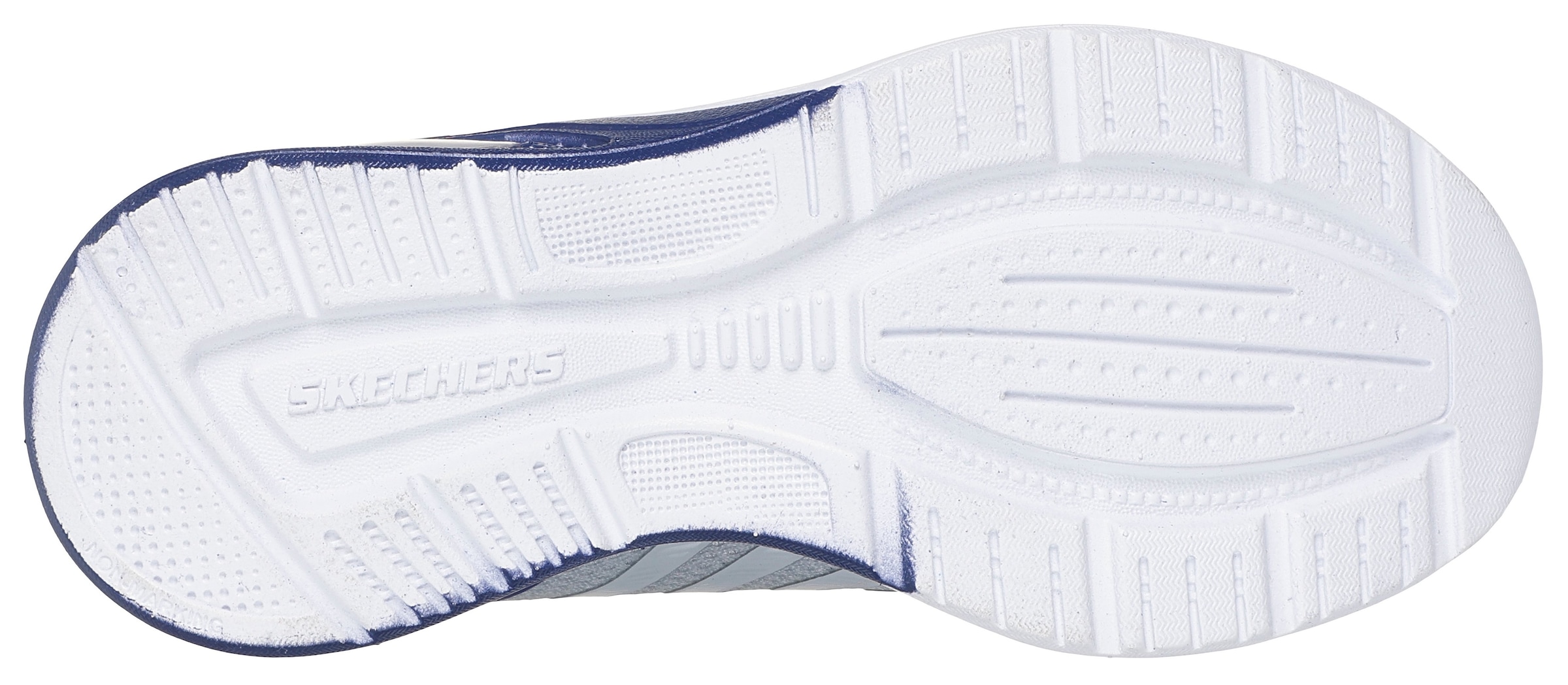 Skechers Sneaker »MICROSPEC MAX ADVANCE«, Freizeitschuh mit Klettverschluss, Größenschablone zum Download