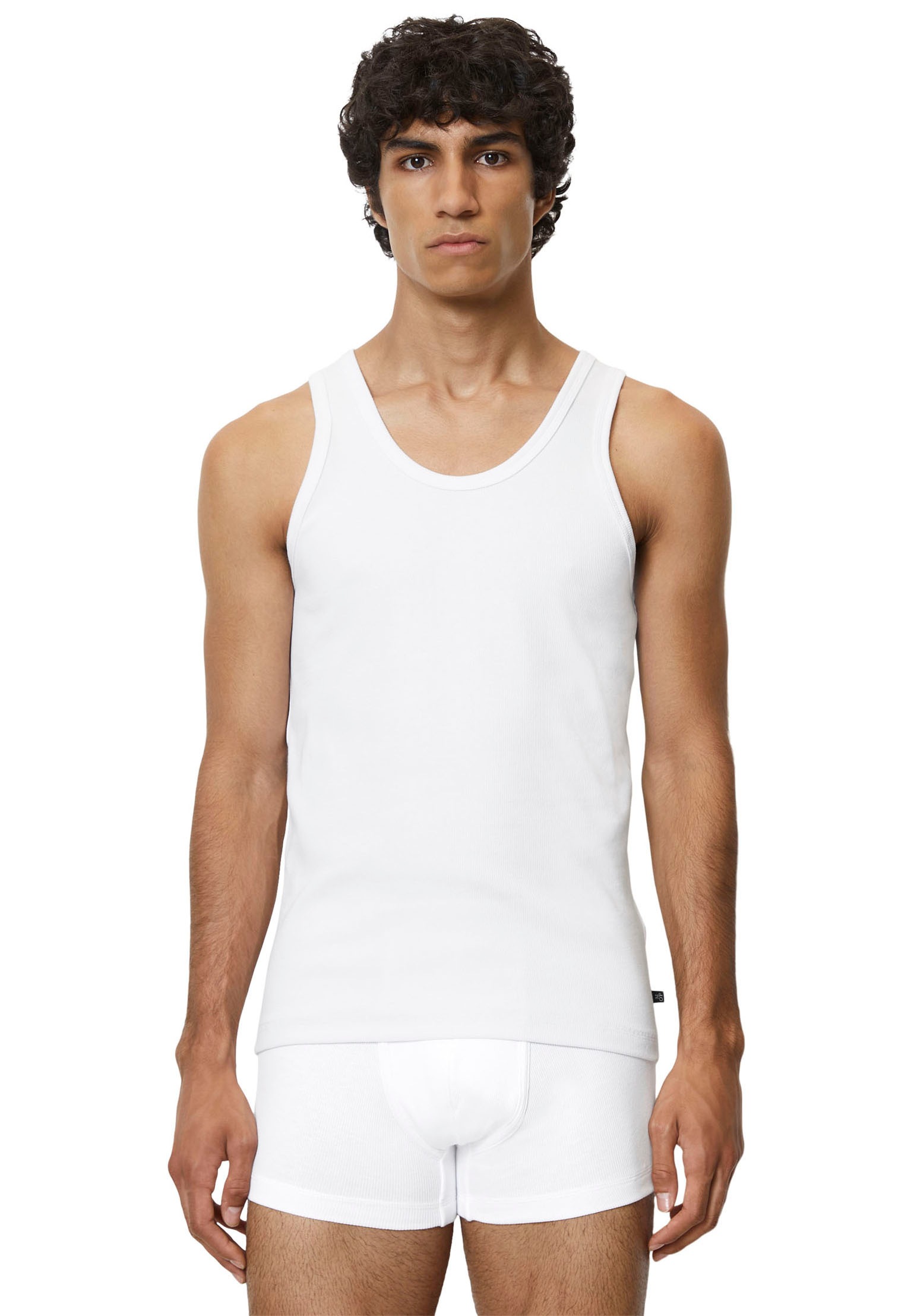Marc O'Polo Tanktop »Iconic Rib«, (2er Pack), mit körpernahem Schnitt