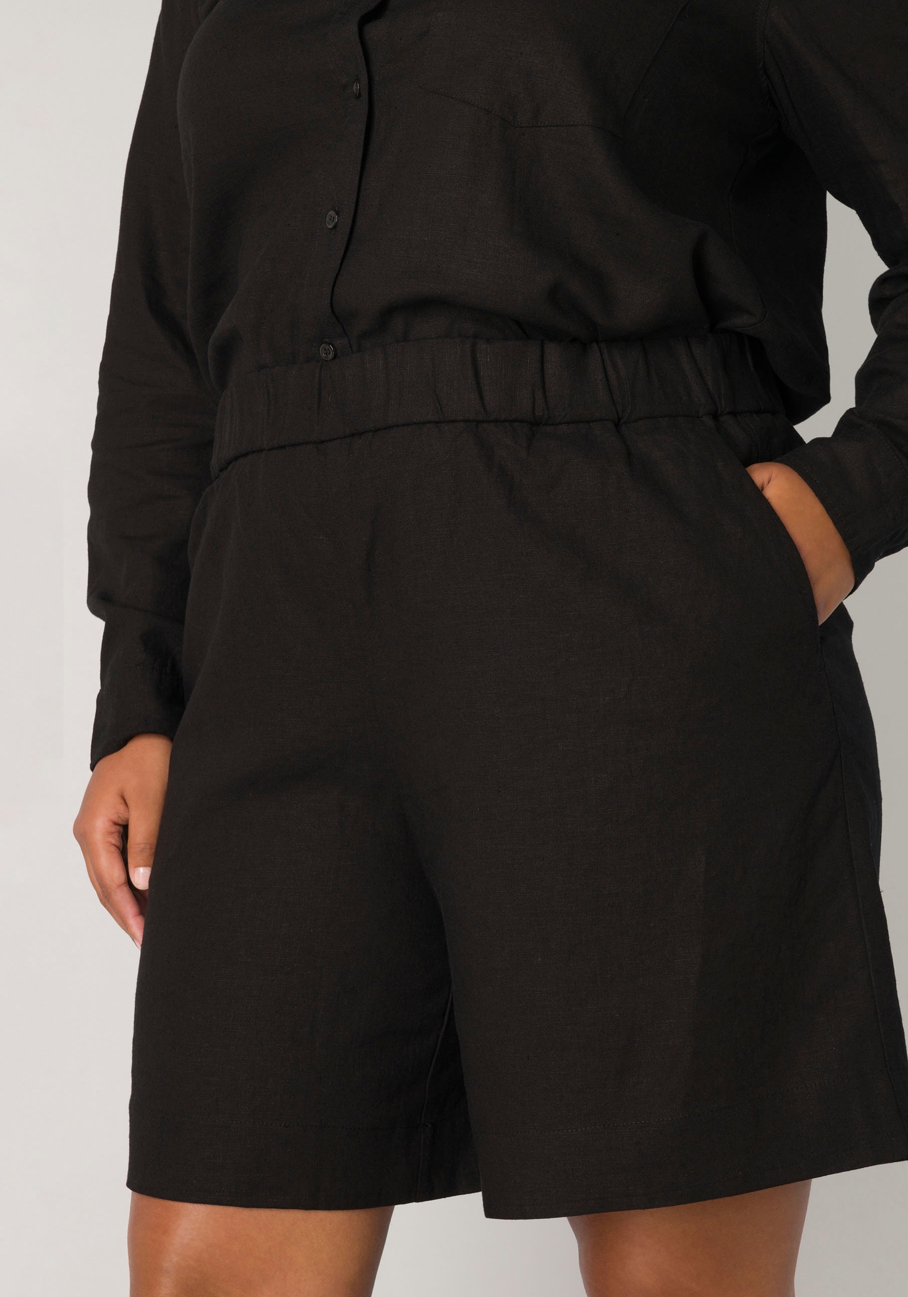 Base Level Curvy Leinenhose »Yardan«